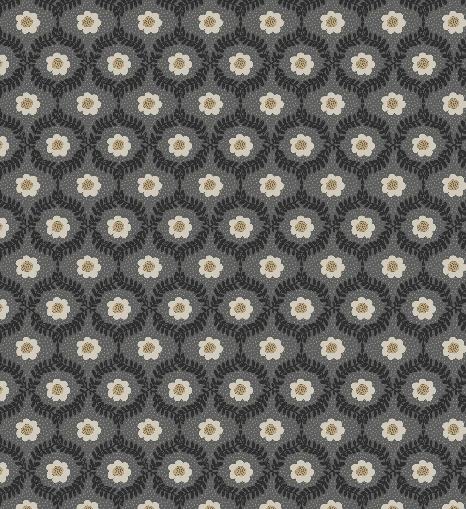 Emma Wallpaper - Black - Image 3