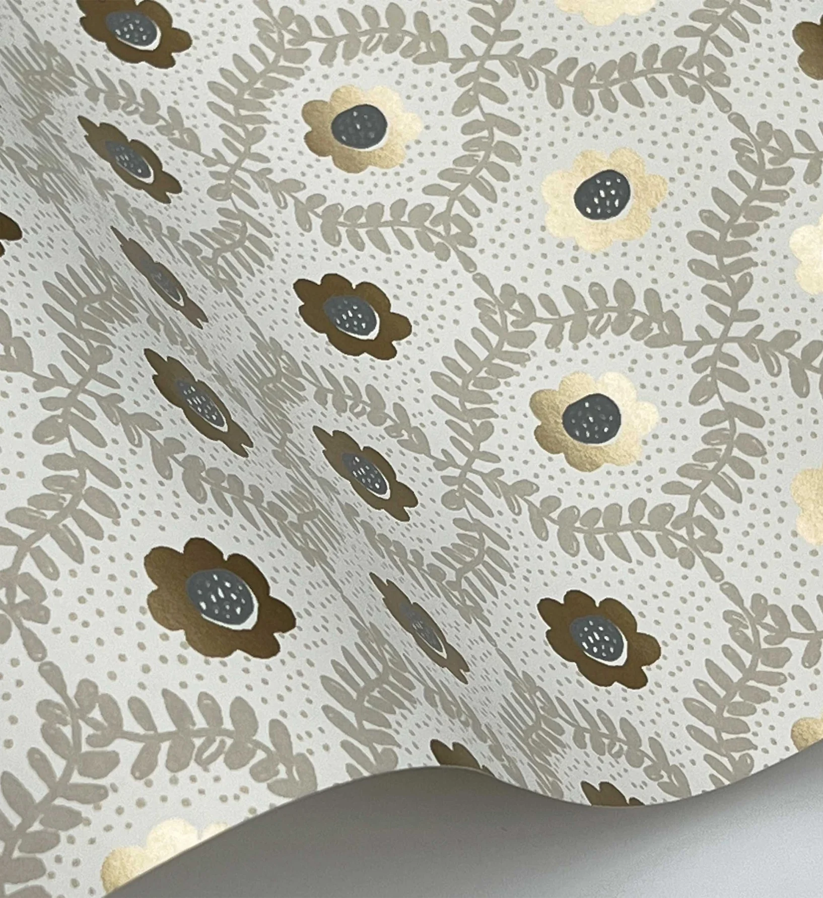 Emma Wallpaper - Linen - Image 4