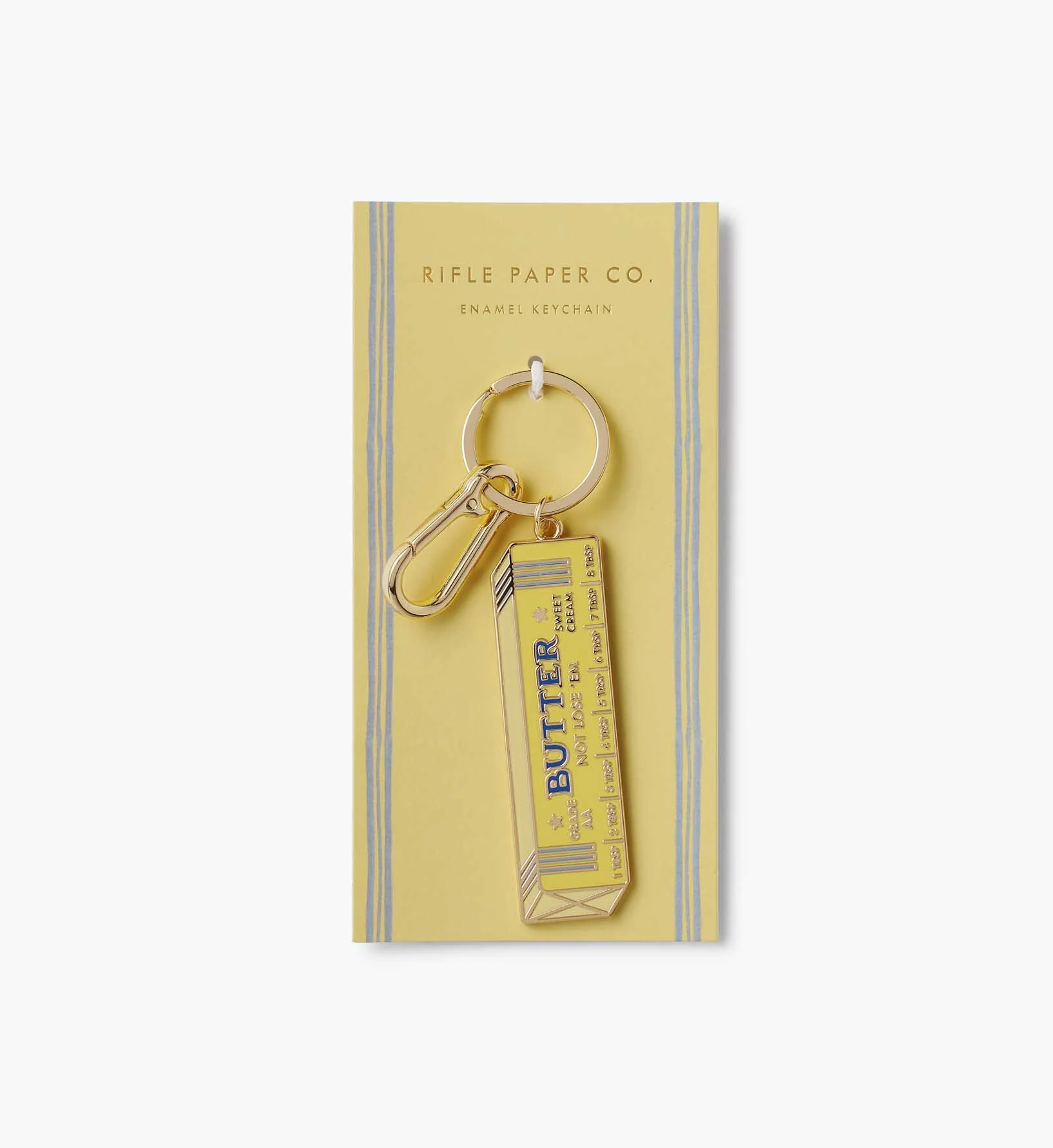 Enamel Keychain - Butter Not Lose 'Em - Image 2