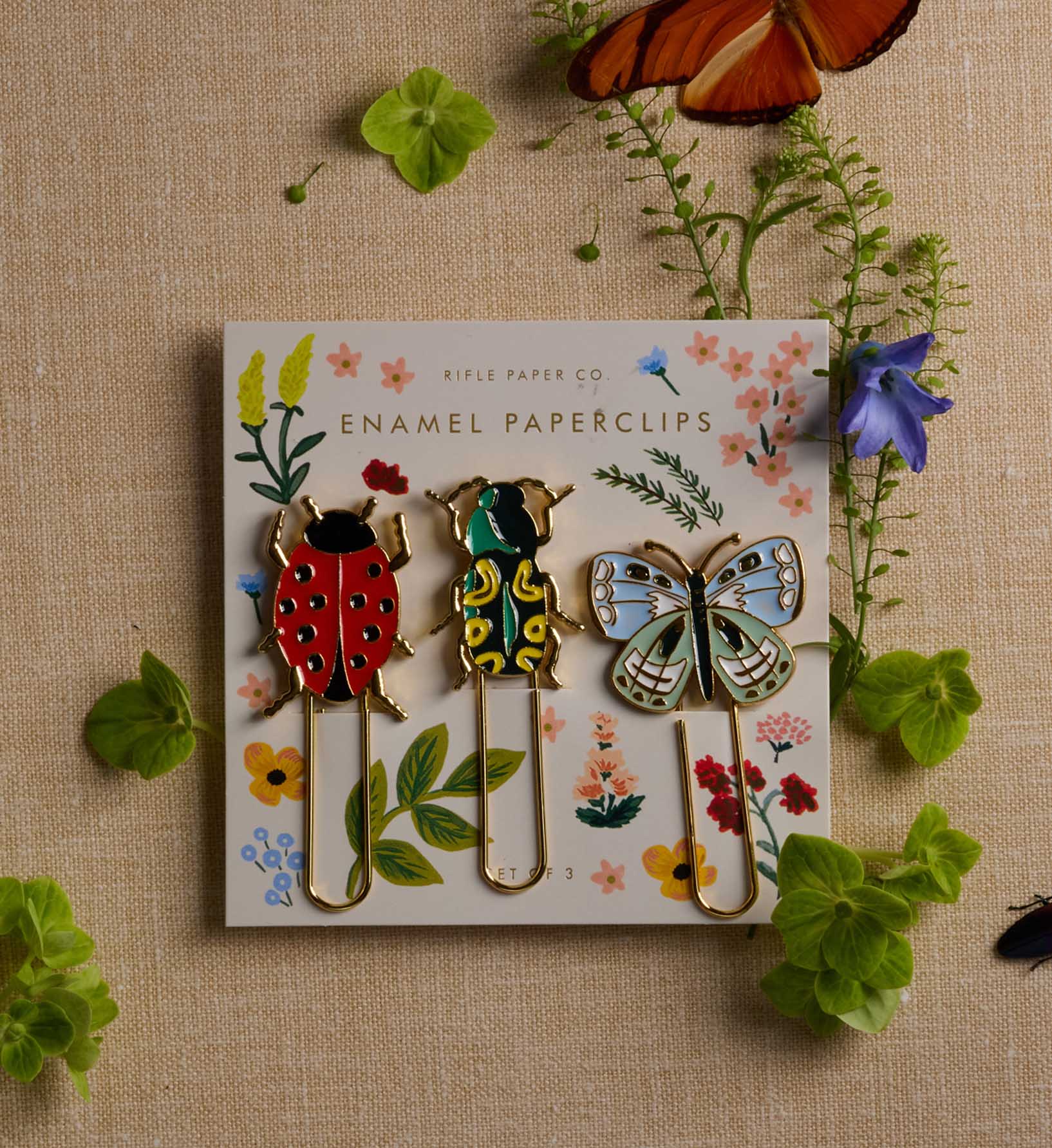 Enamel Paper Clip Set - Curio - Image 2