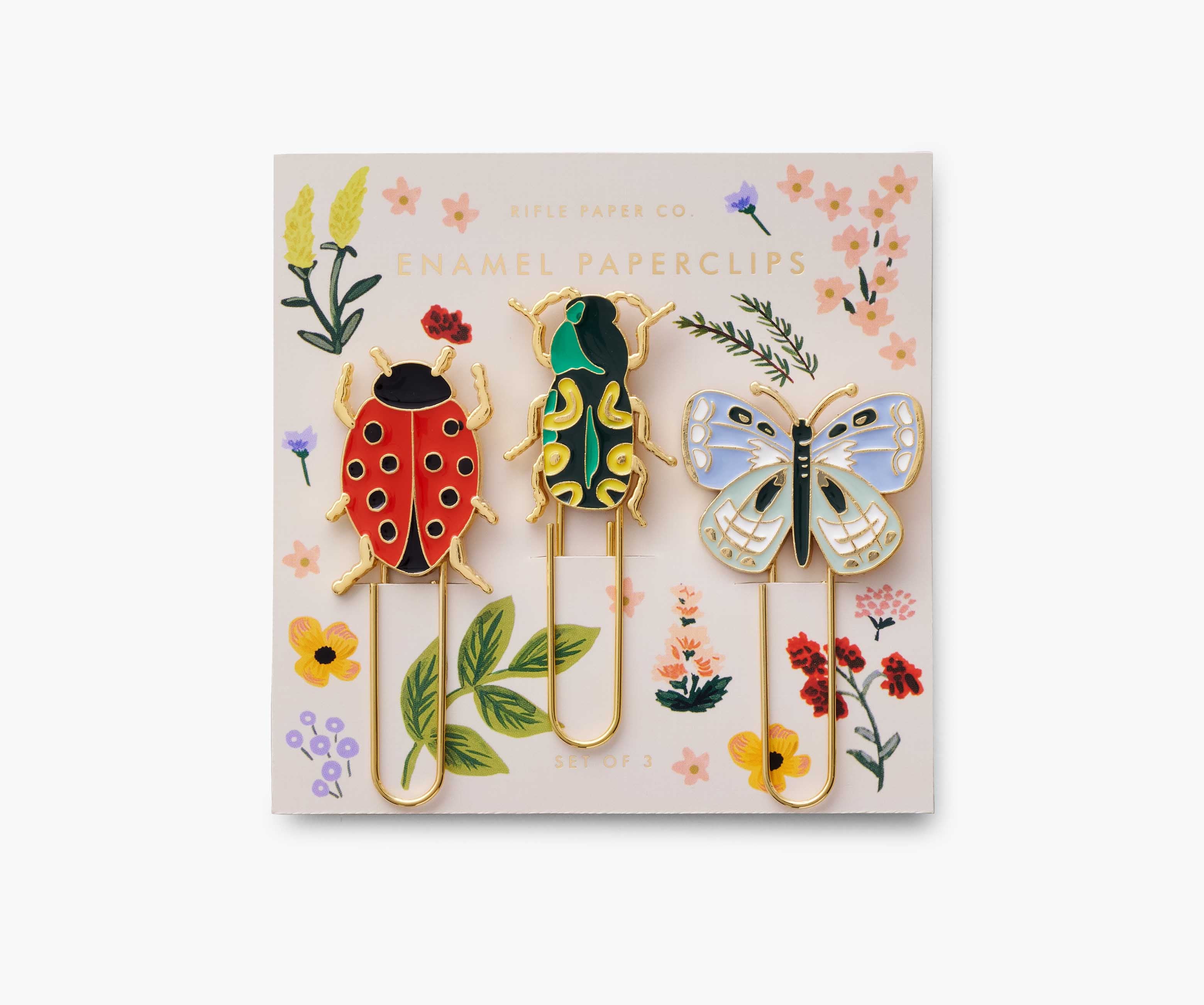 Enamel Paper Clip Set - Curio - Image 4