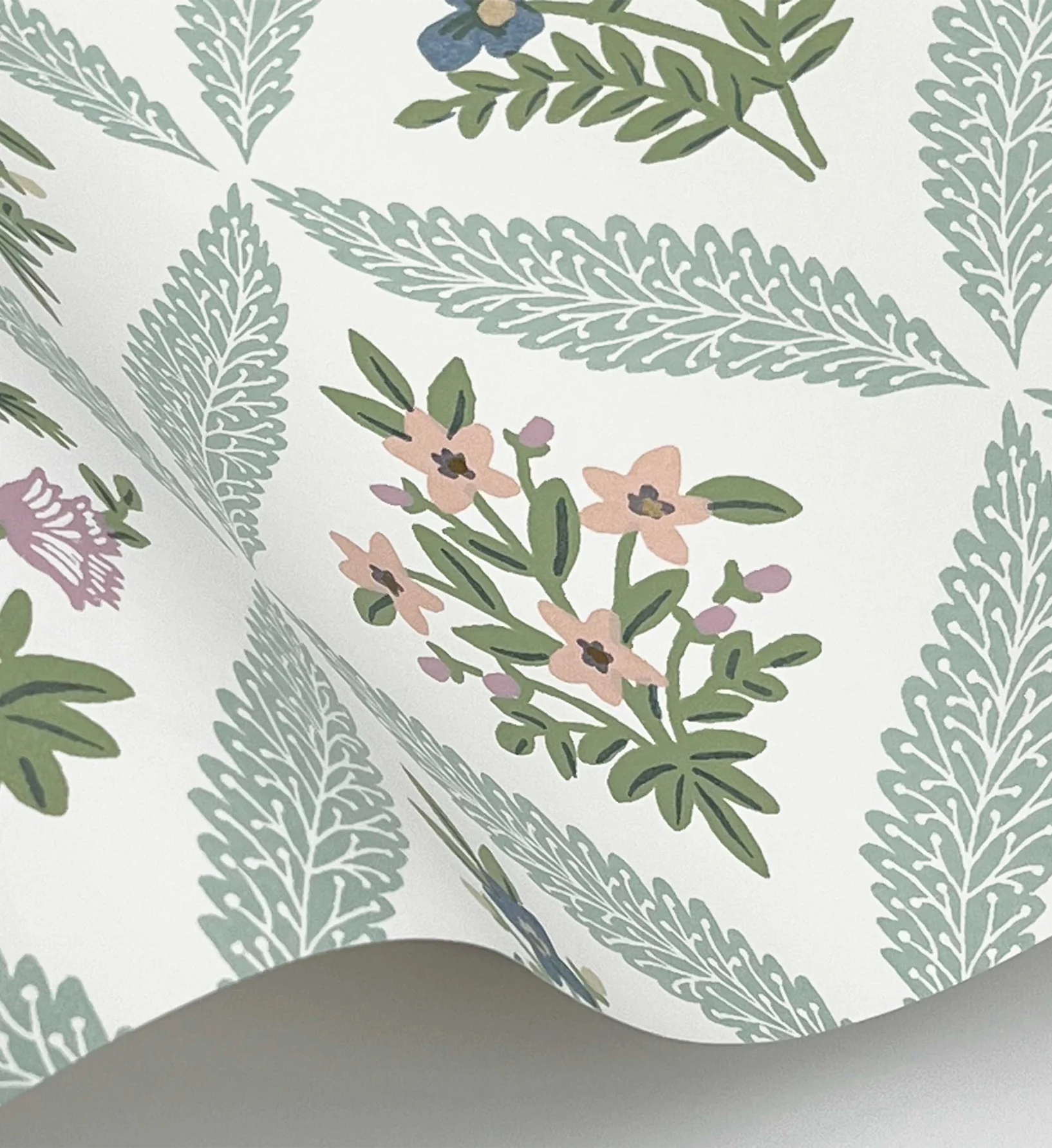Estee Garden Wallpaper - Pastel Multi - Image 4