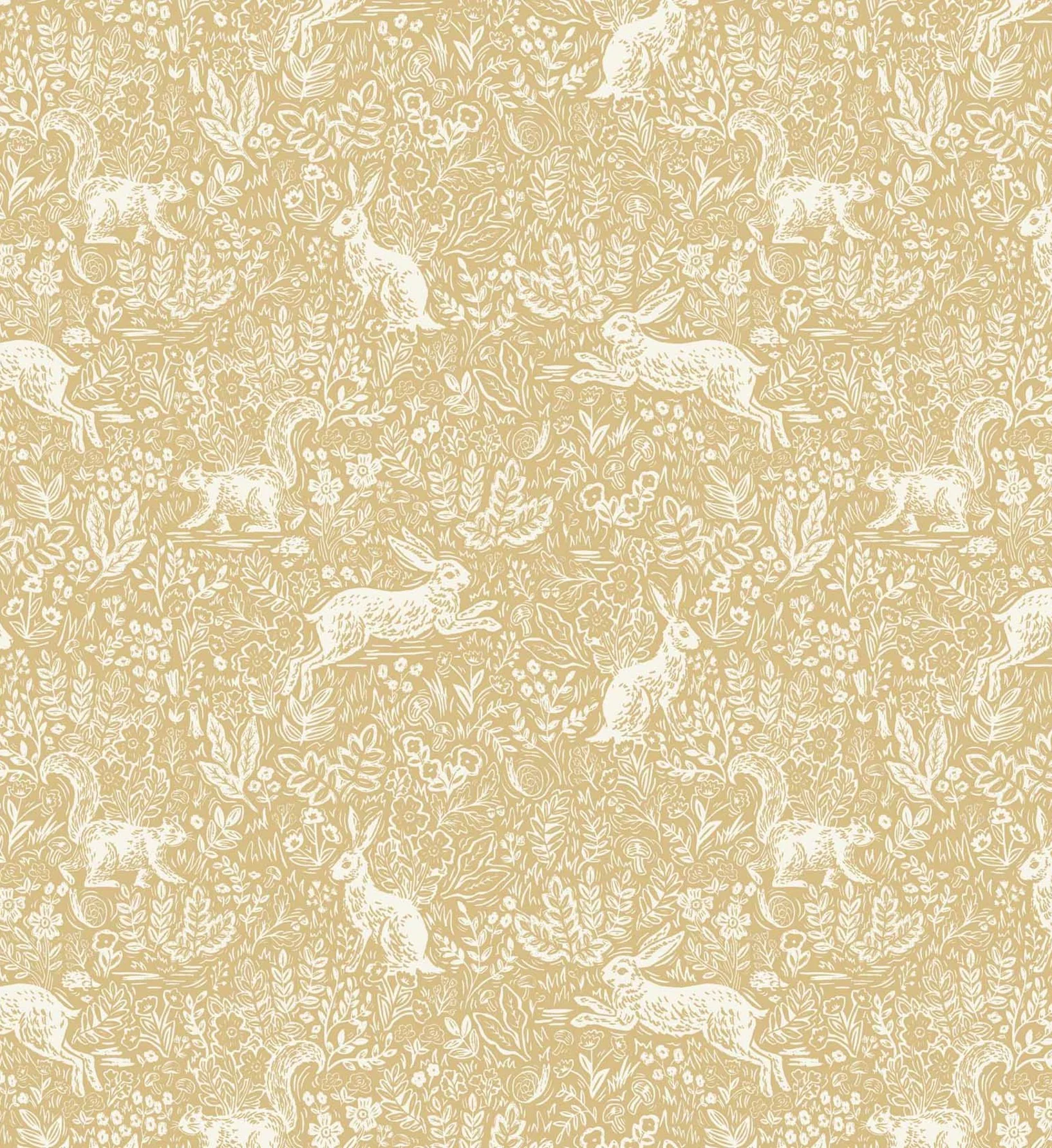 Fable Wallpaper - Metallic Gold - Image 3