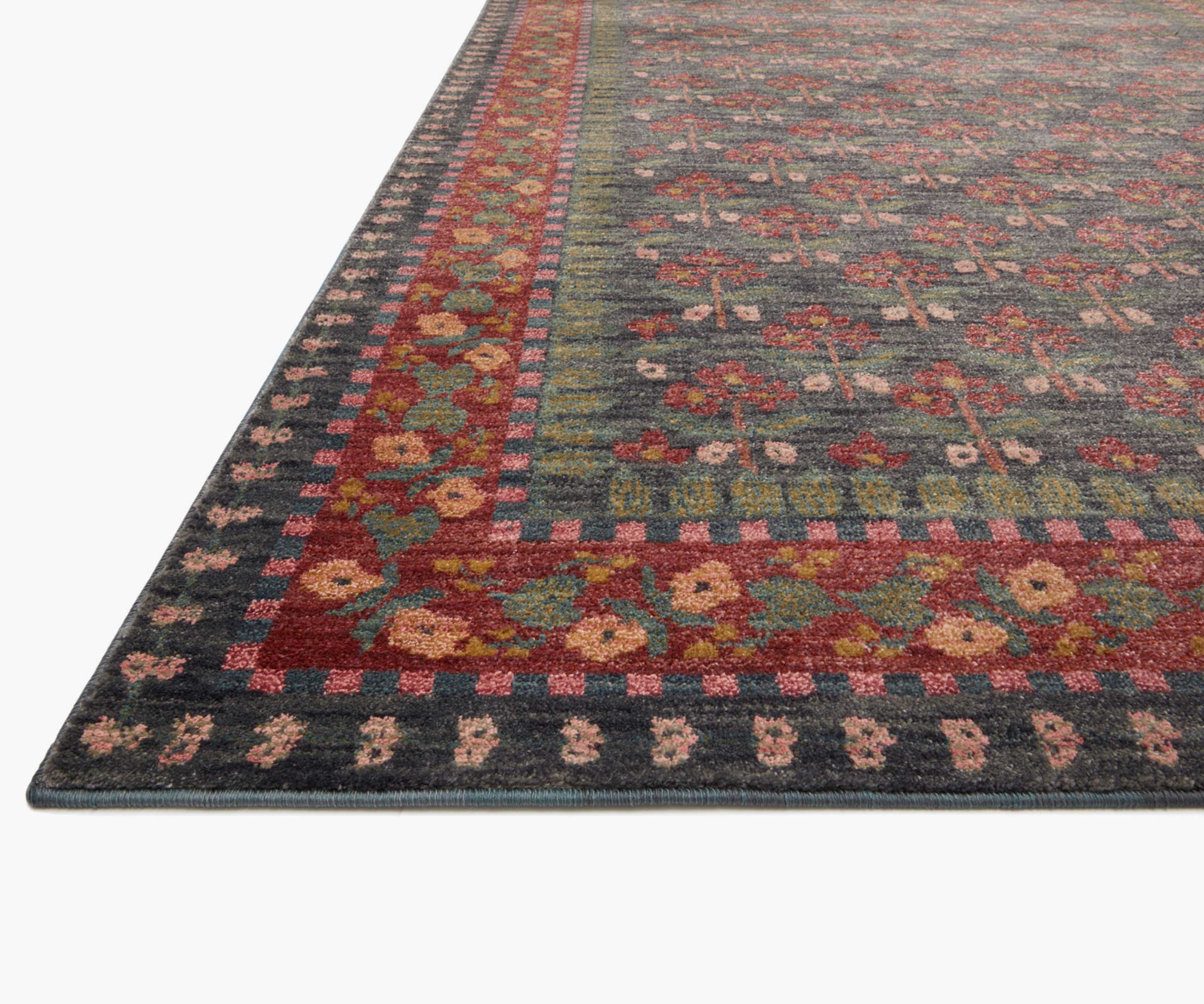 Fiore Forte Power-Loomed Rug - Navy - Image 3