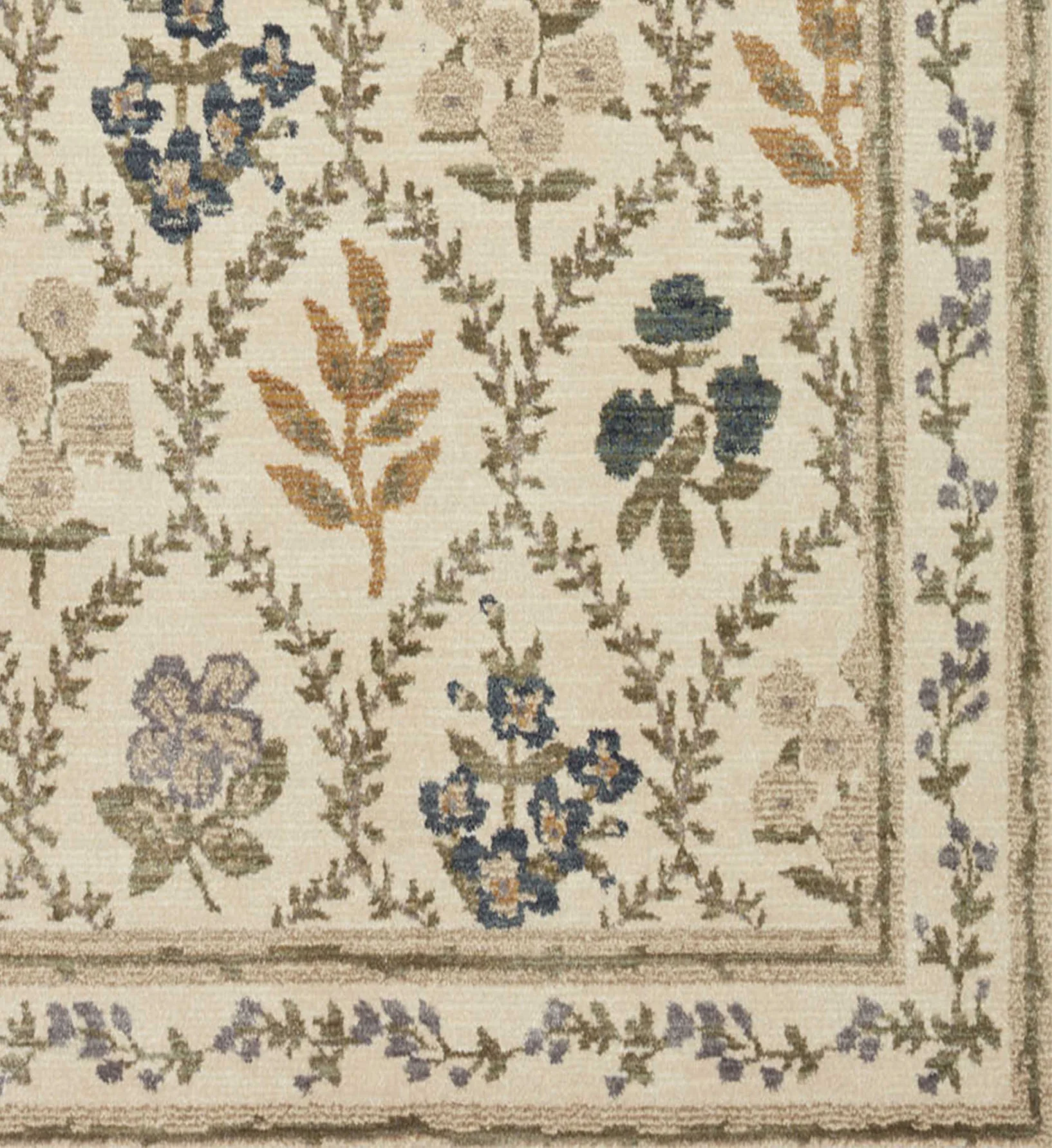 Fiore Hawthorne Power Loomed Rug - Ivory - Image 2
