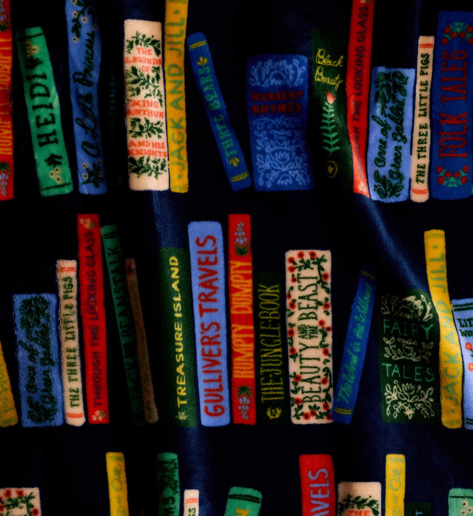 Fleece Blanket - Bookshelf - Image 2