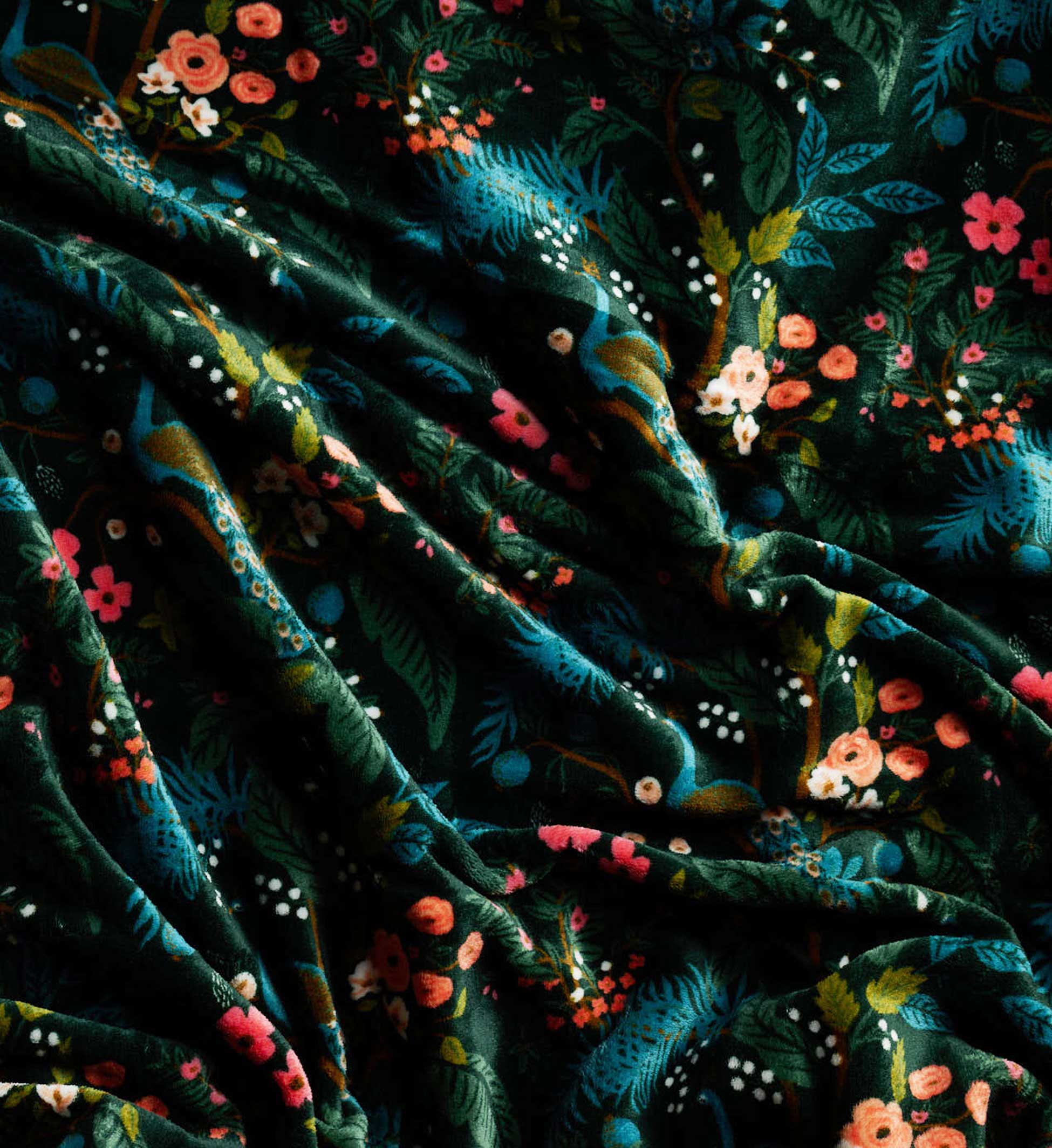 Fleece Blanket - Peacock - Image 2