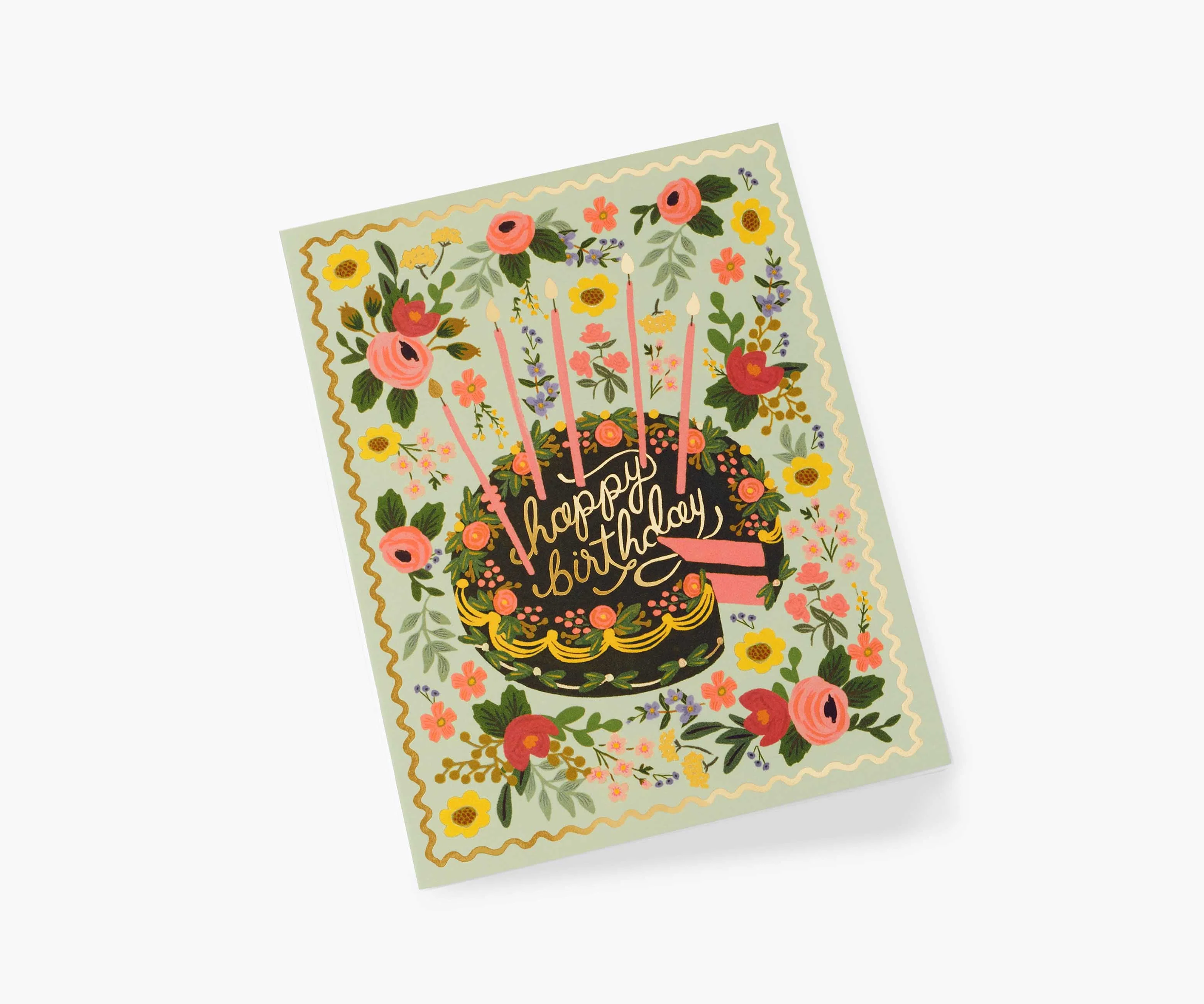 Floral Cake Birthday Cards - Boxed Set - Image 2