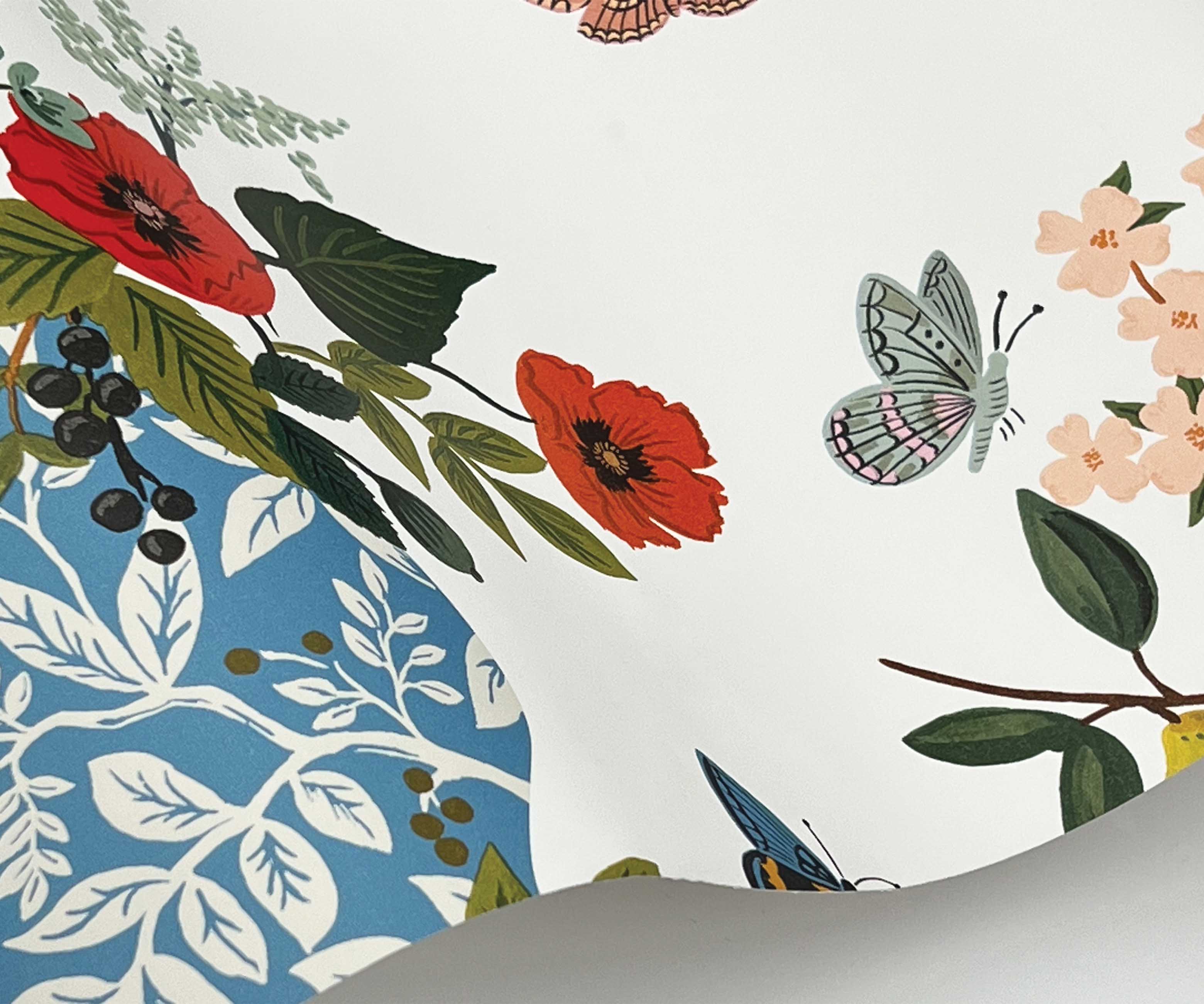 Flower Studies Wallpaper Sample - Bright Multi - Image 2