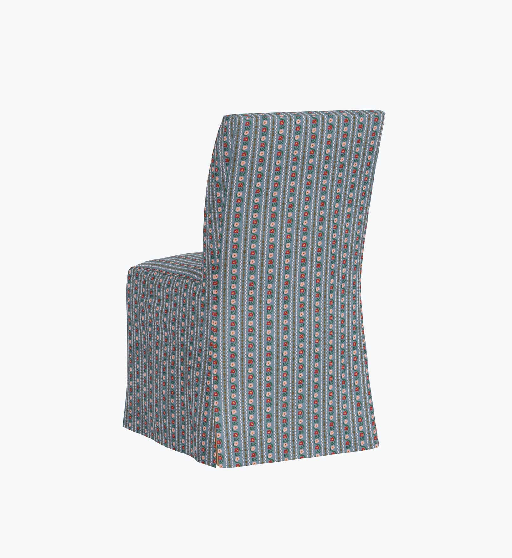 Frances Slipcover Dining Chair - Delphine - Image 5
