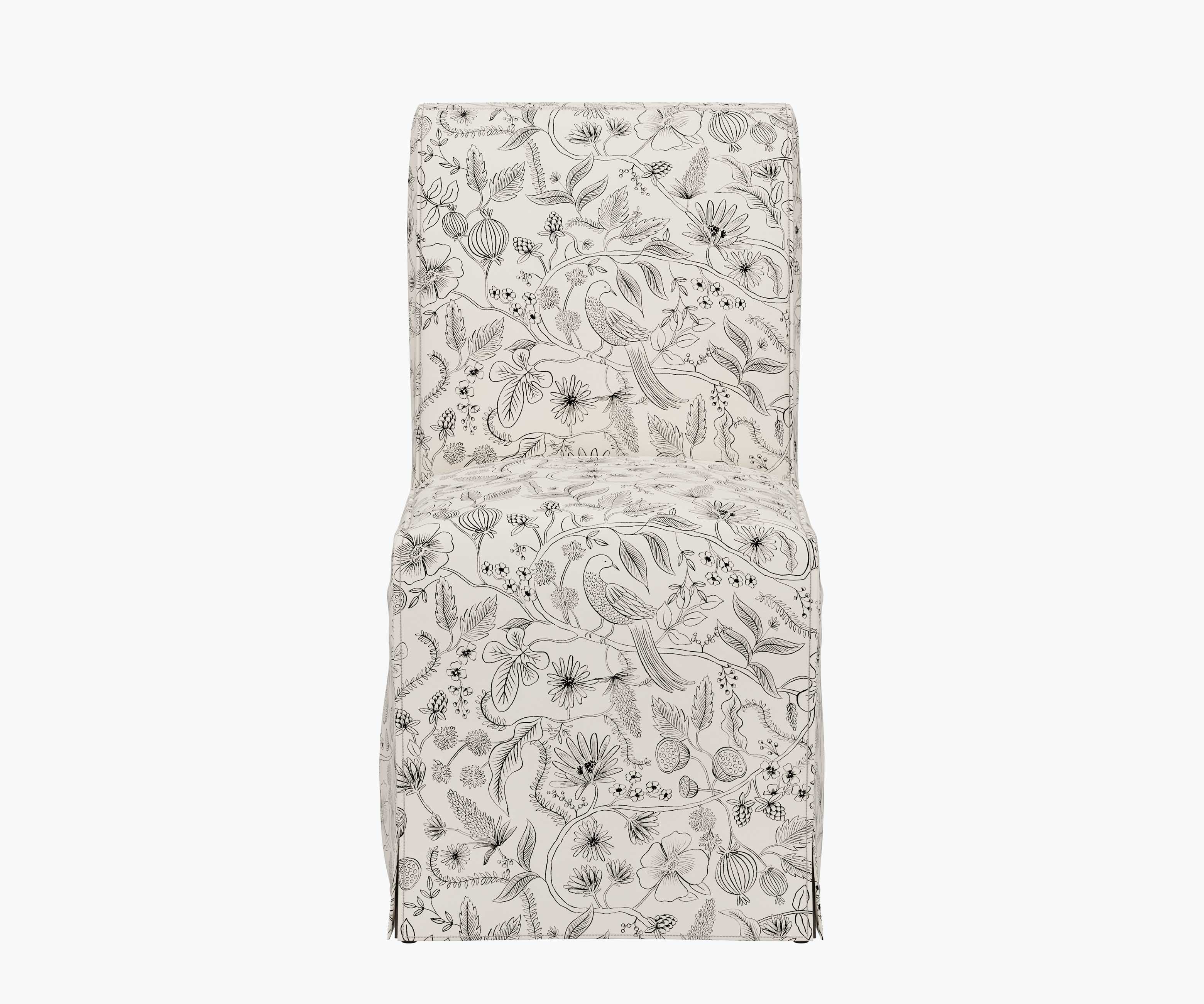 Frances Slipcover Dining Chair - Aviary - Image 2