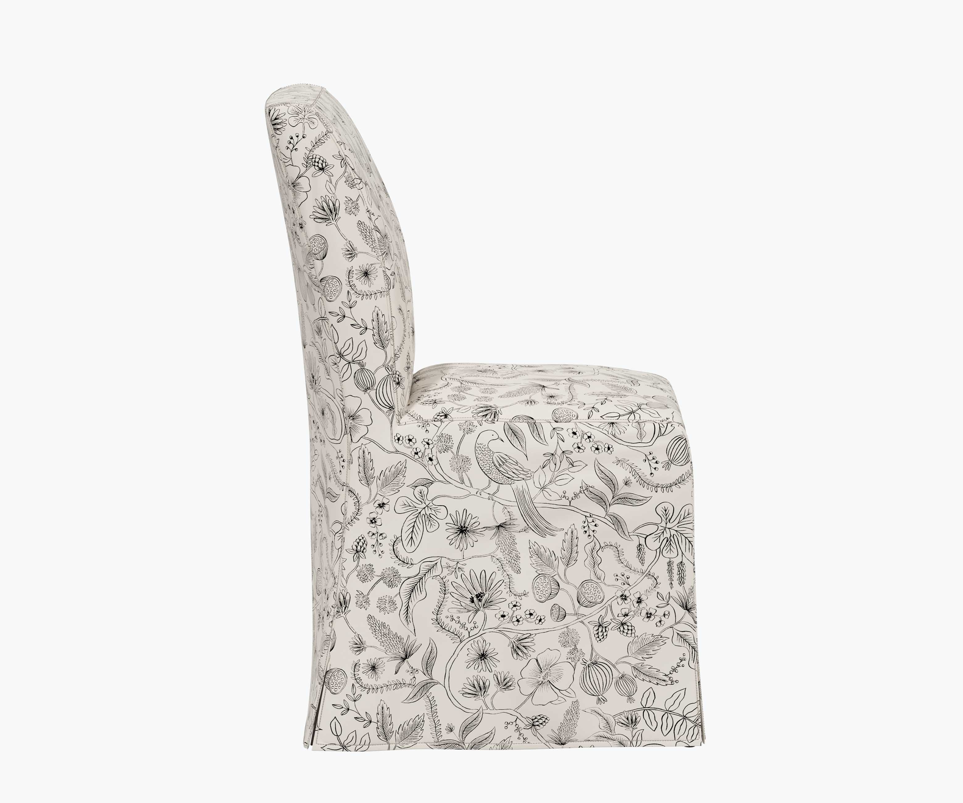 Frances Slipcover Dining Chair - Aviary - Image 3