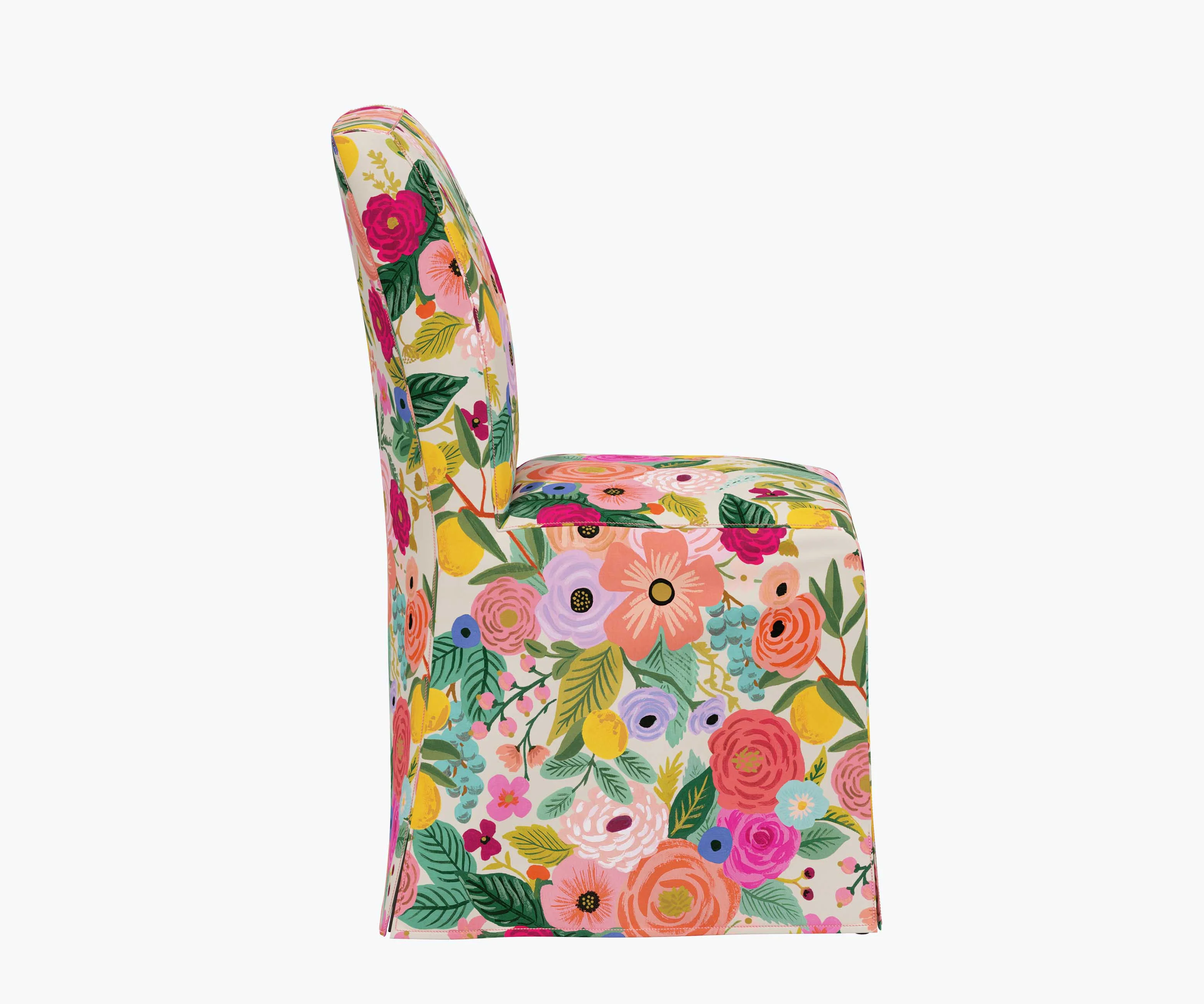 Frances Slipcover Dining Chair - Garden Party - Image 3