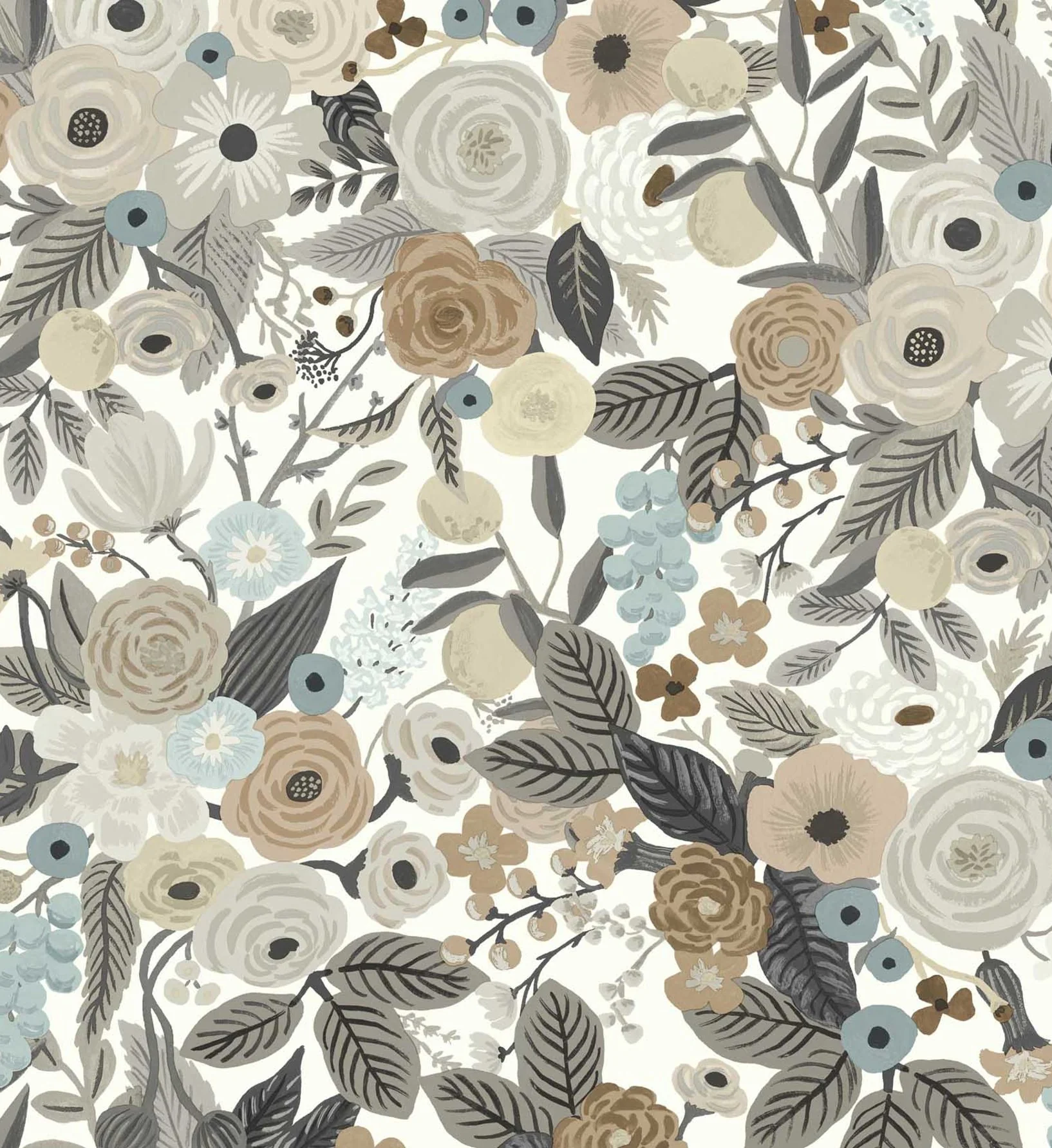 Garden Party Peel & Stick Wallpaper - Linen Multi - Image 3