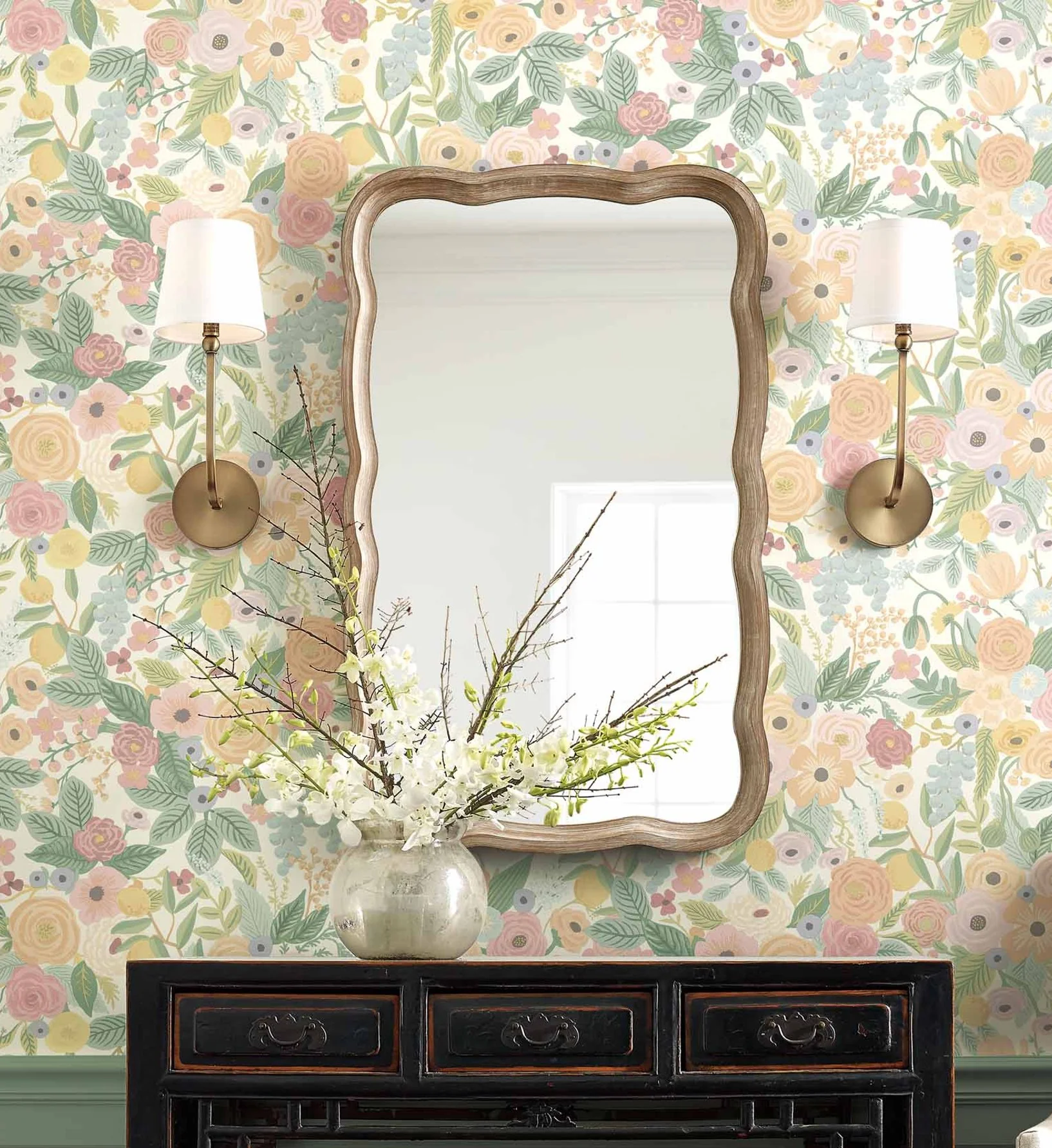 Garden Party Wallpaper - Pastel Multi - Image 2