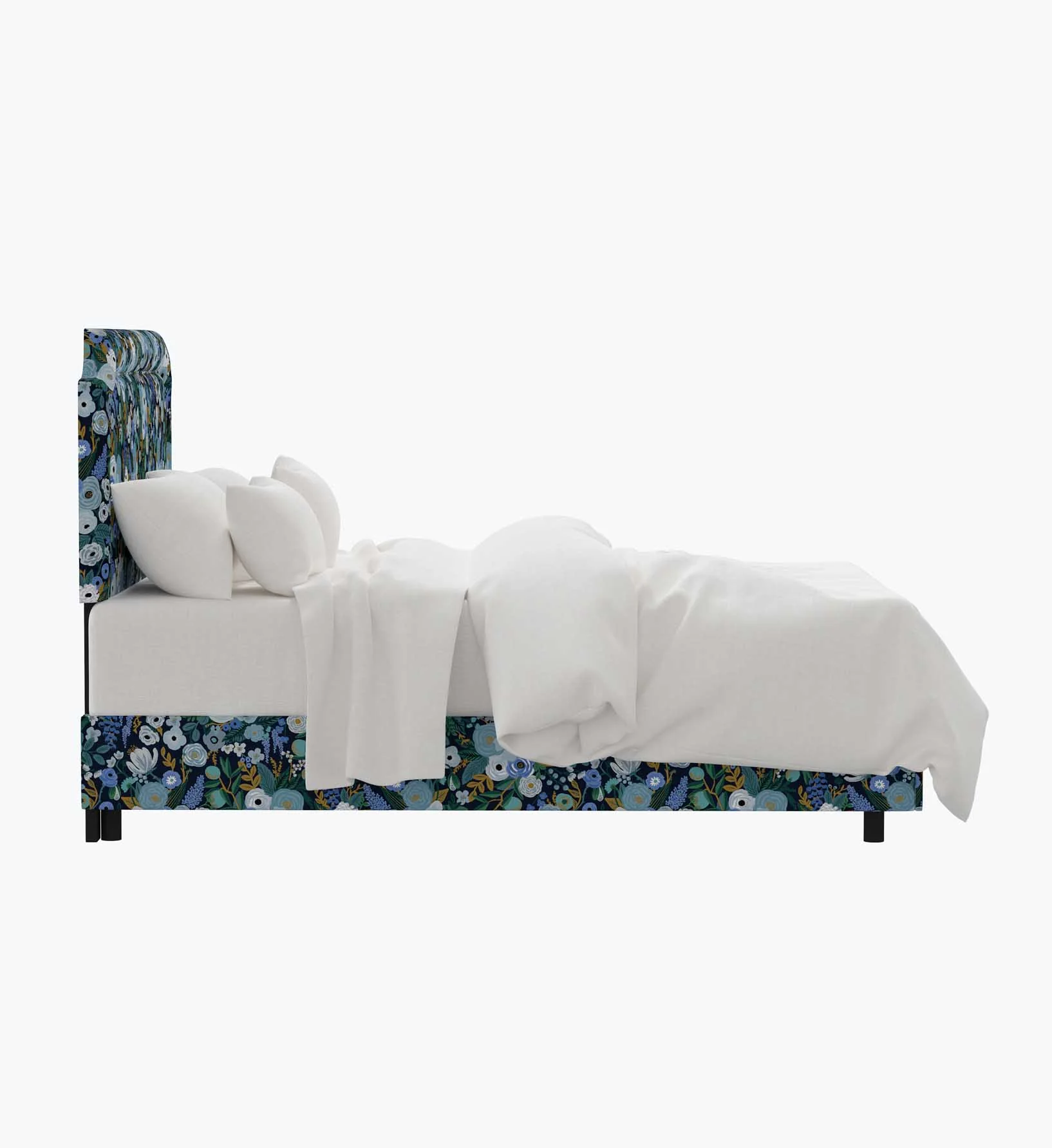 Hampton Bed - Garden Party Blue - Image 3