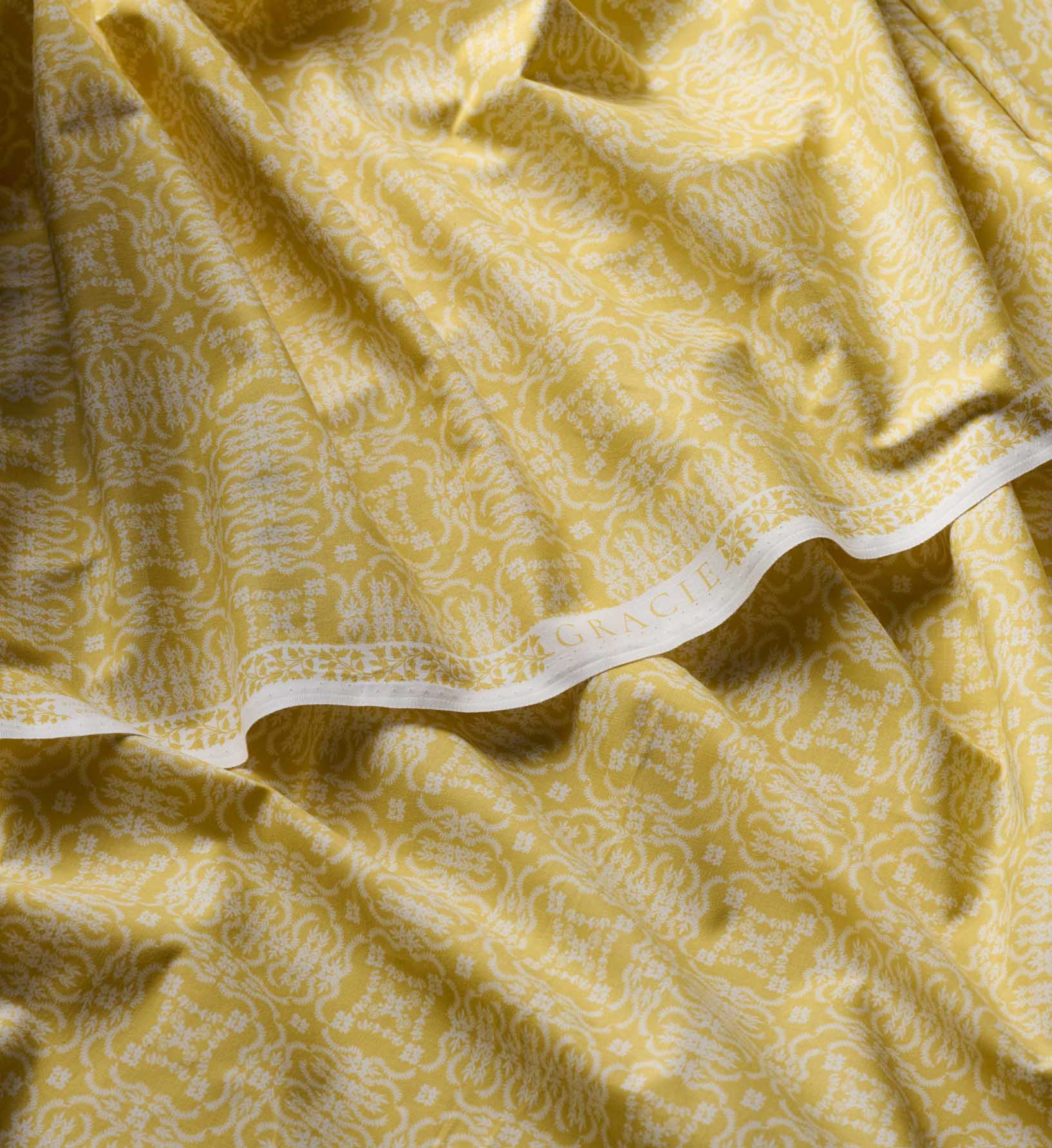 Heritage Cotton Fabric - Butter - Image 2