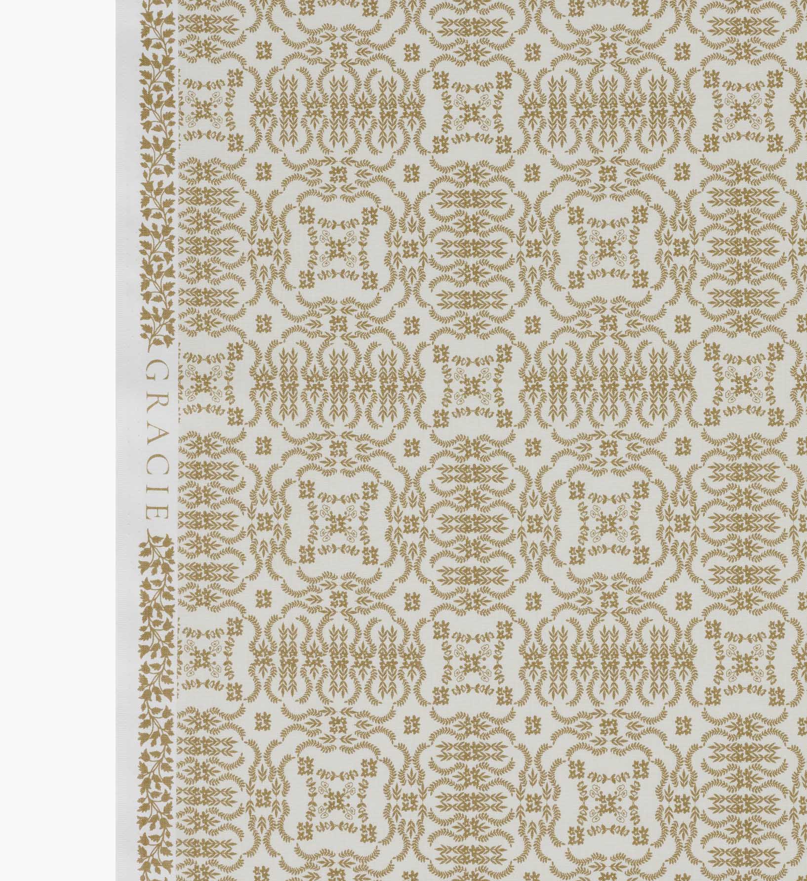 Heritage Cotton Fabric - Cream - Image 3