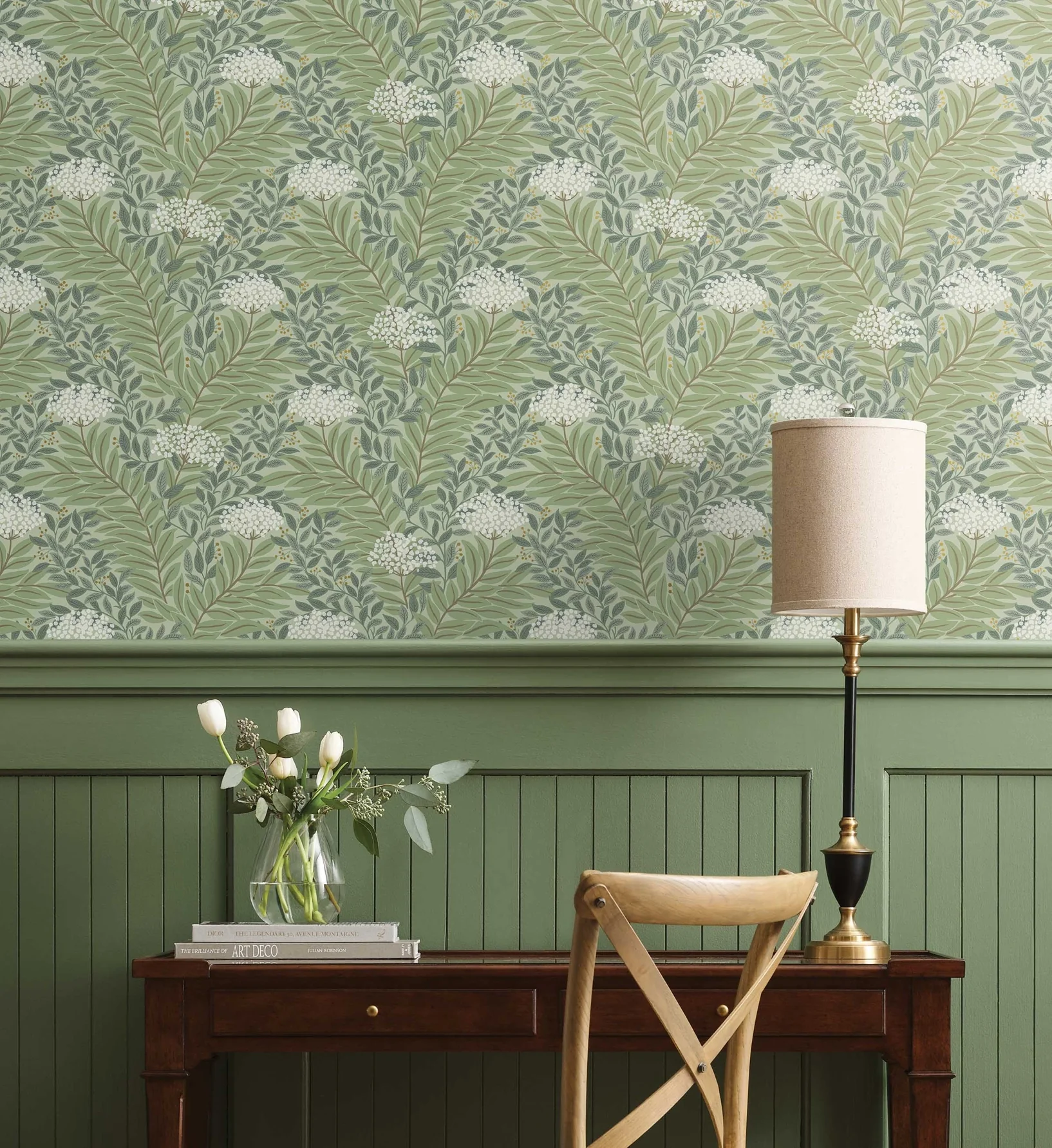 Highgrove Wallpaper - Sage - Image 2
