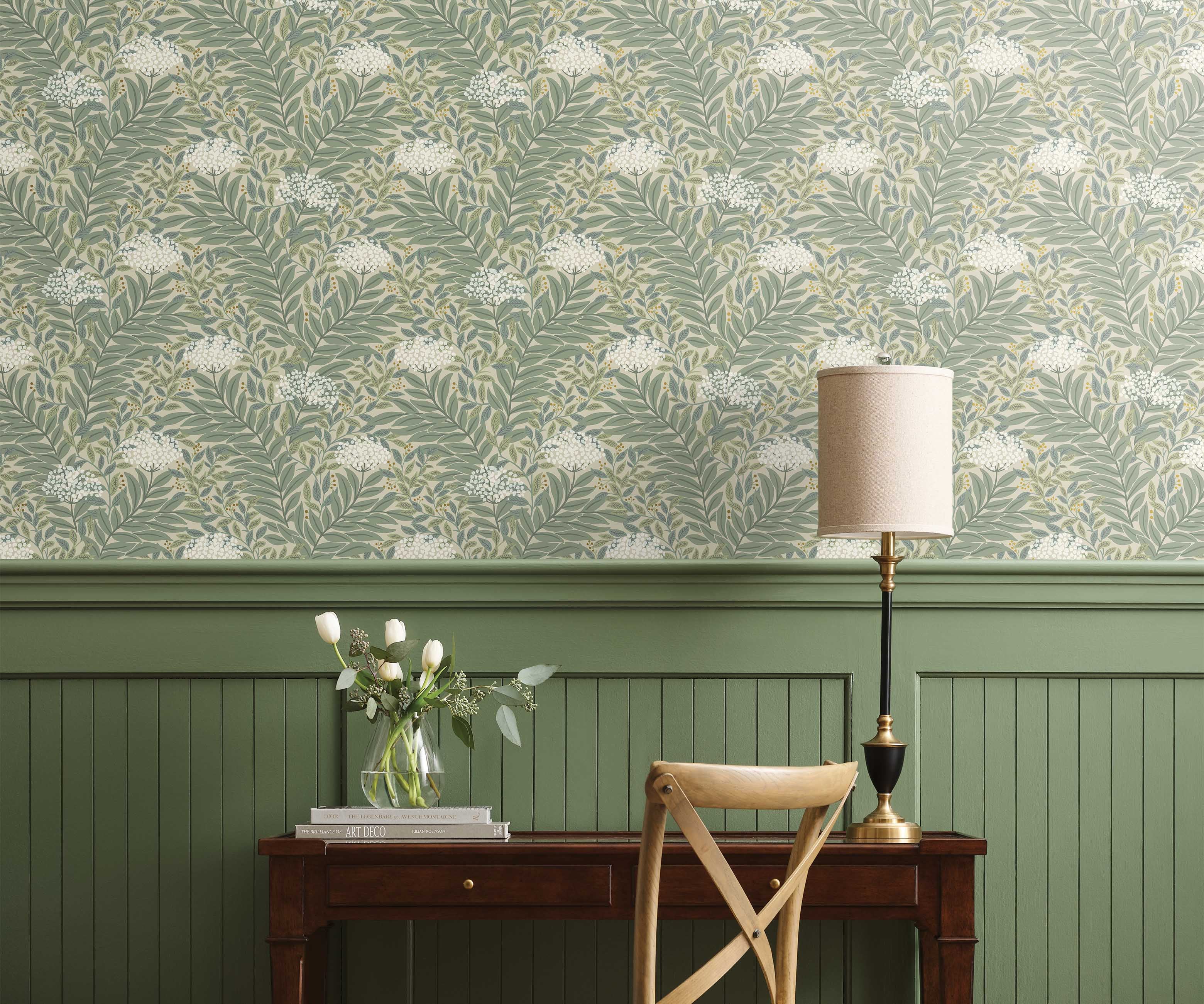 Highgrove Wallpaper Sample - Linen - Image 3