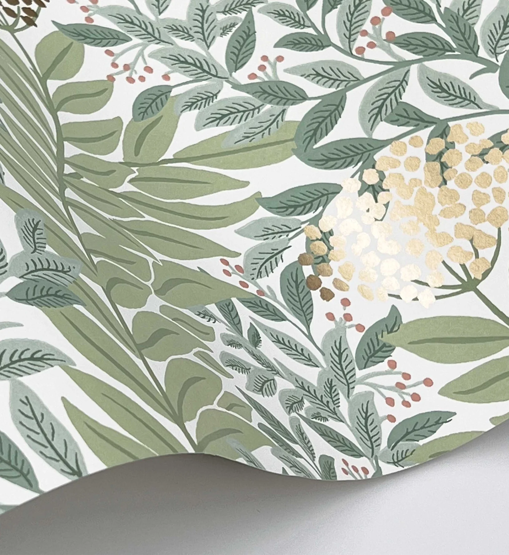 Highgrove Wallpaper - White - Image 3
