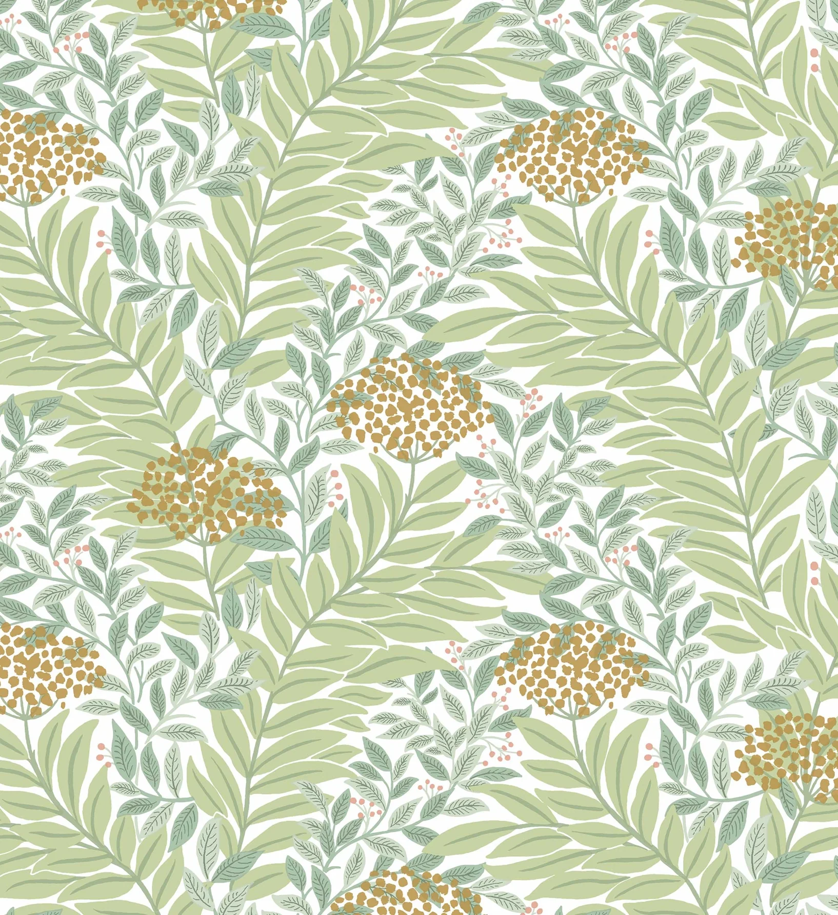 Highgrove Wallpaper - White - Image 4