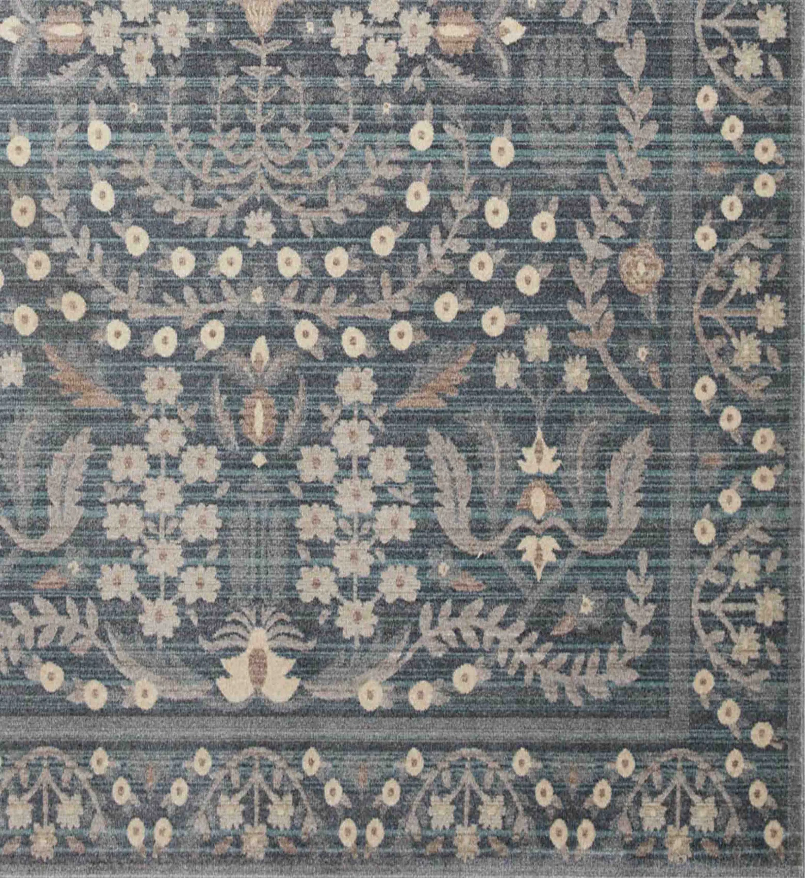 Holland Anika Power-Loomed Rug - Blue - Image 2