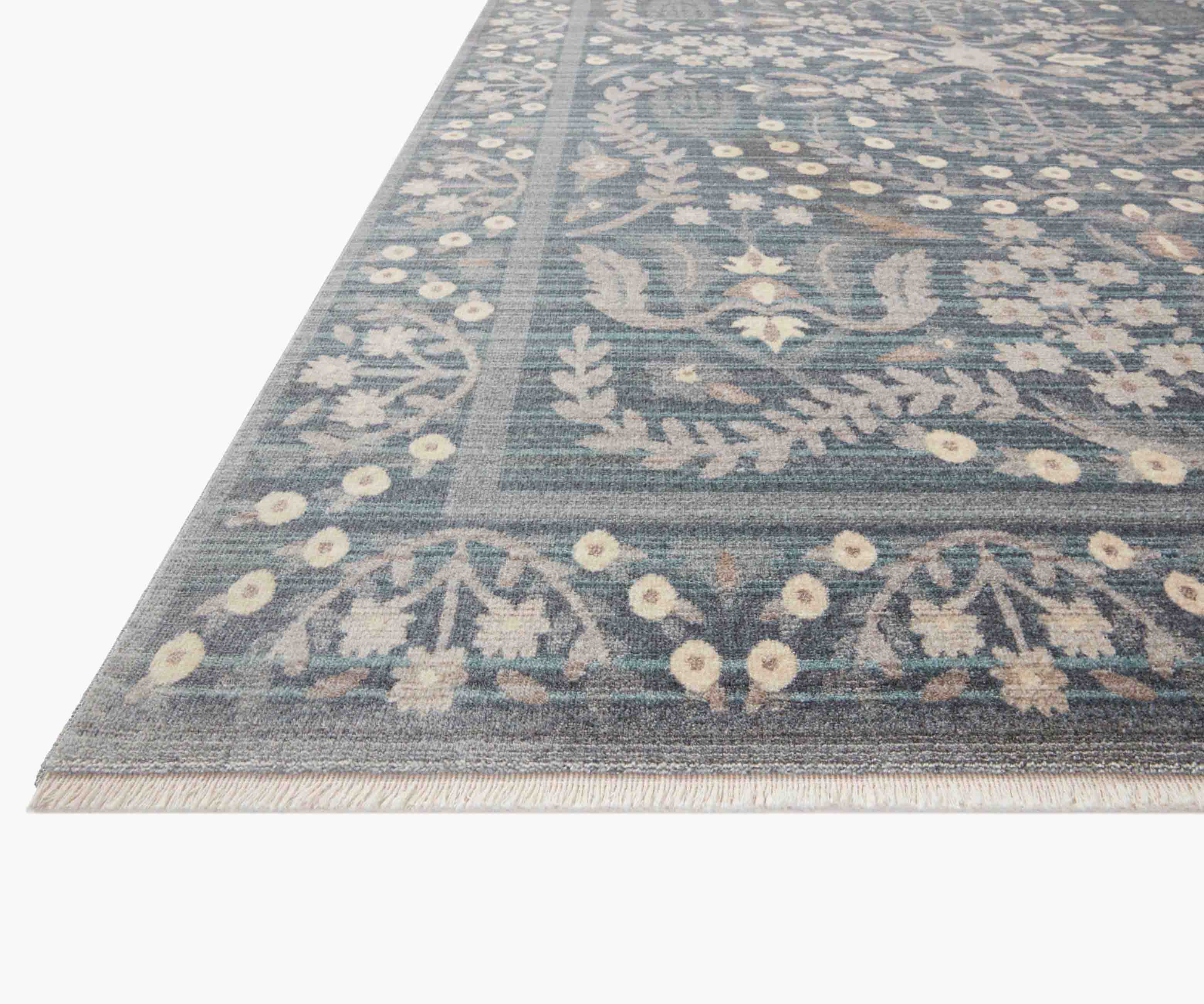 Holland Anika Power-Loomed Rug - Blue - Image 3