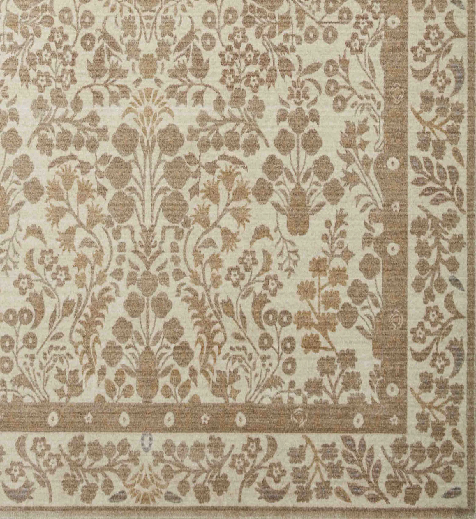 Holland Lotte Power-Loomed Rug - Khaki - Image 2
