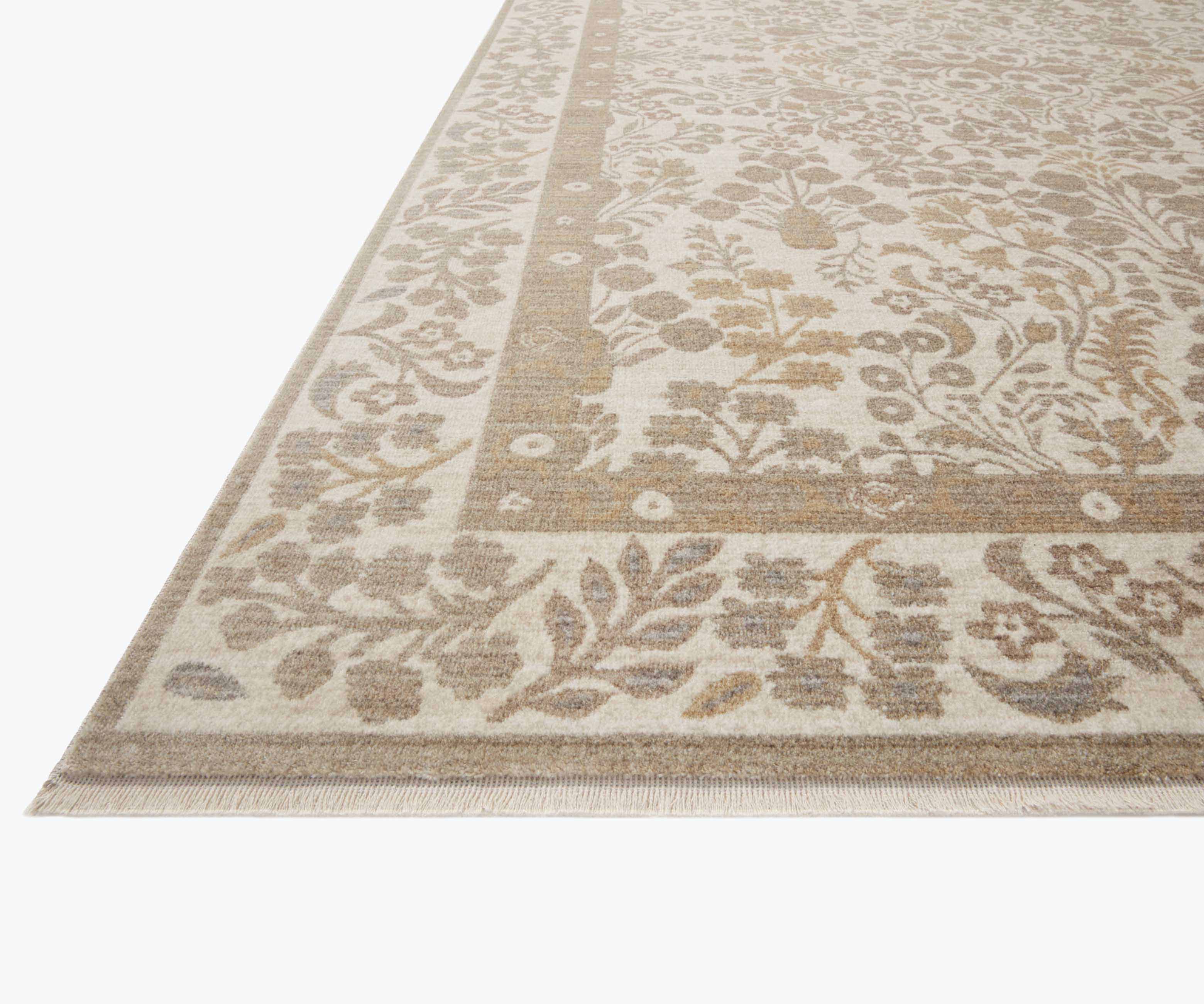 Holland Lotte Power-Loomed Rug - Khaki - Image 3