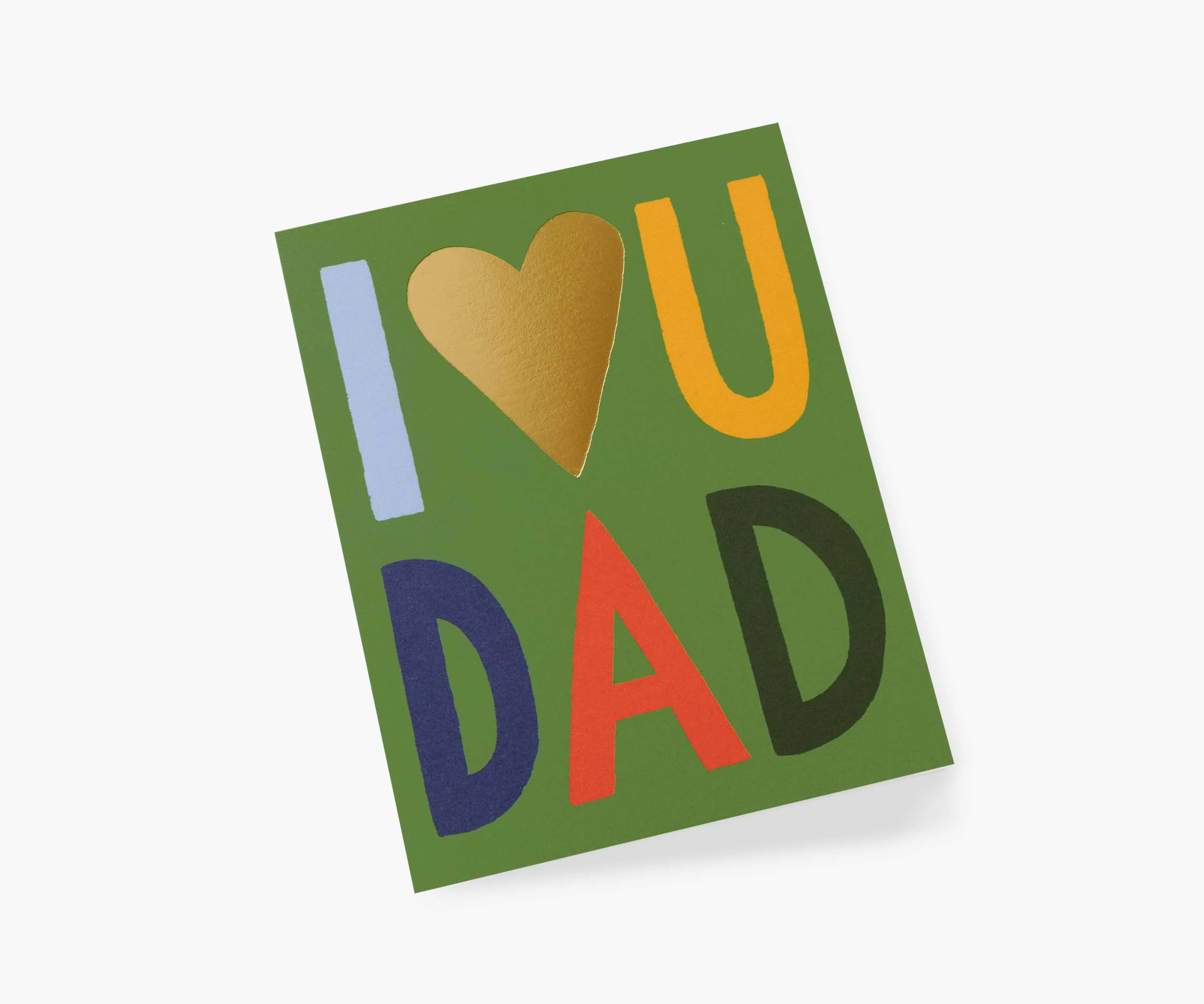 I Love You Dad Father's Day Card - Single Card - Image 2