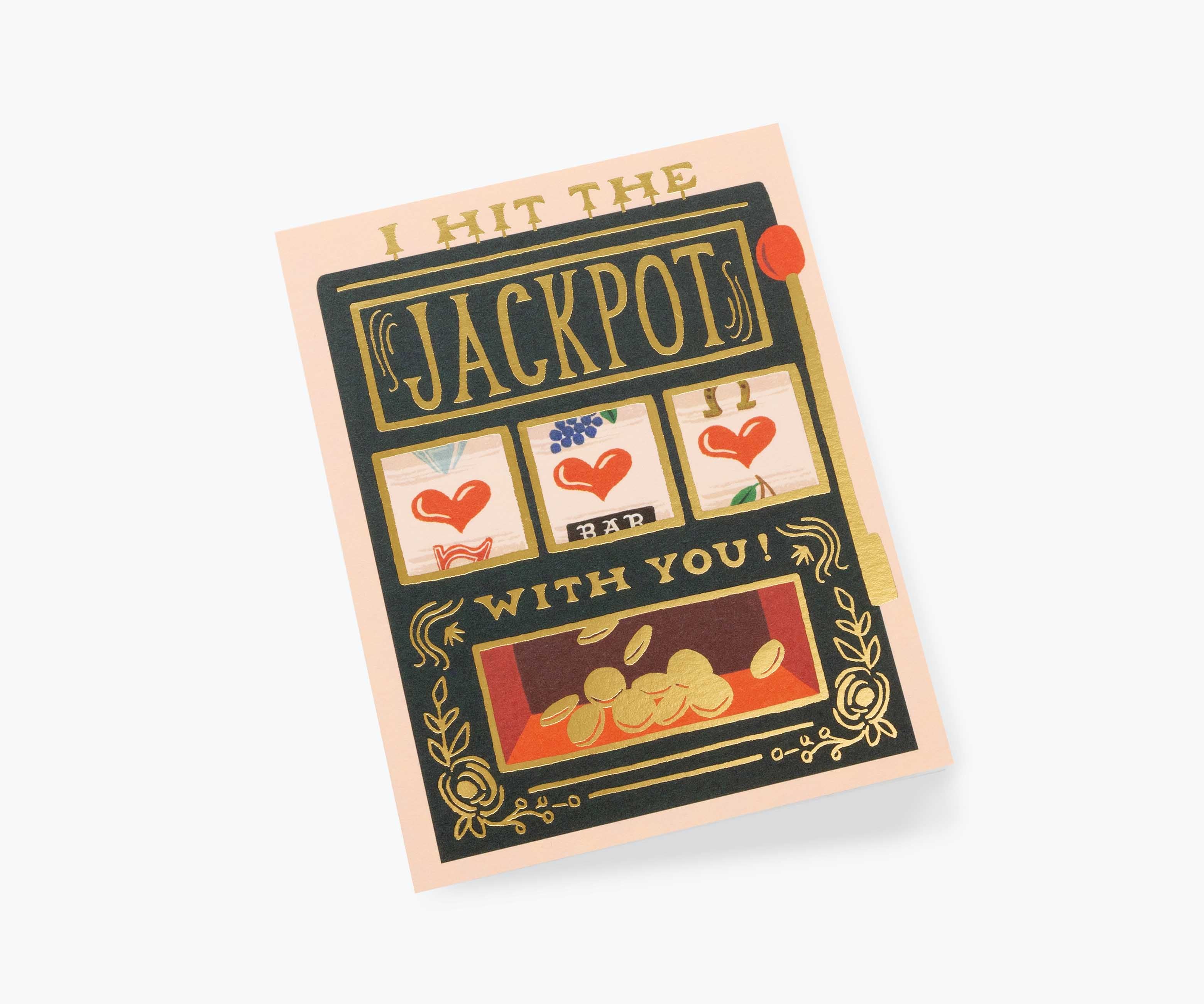 Jackpot Love & Friendship Card - Single Card - Image 2