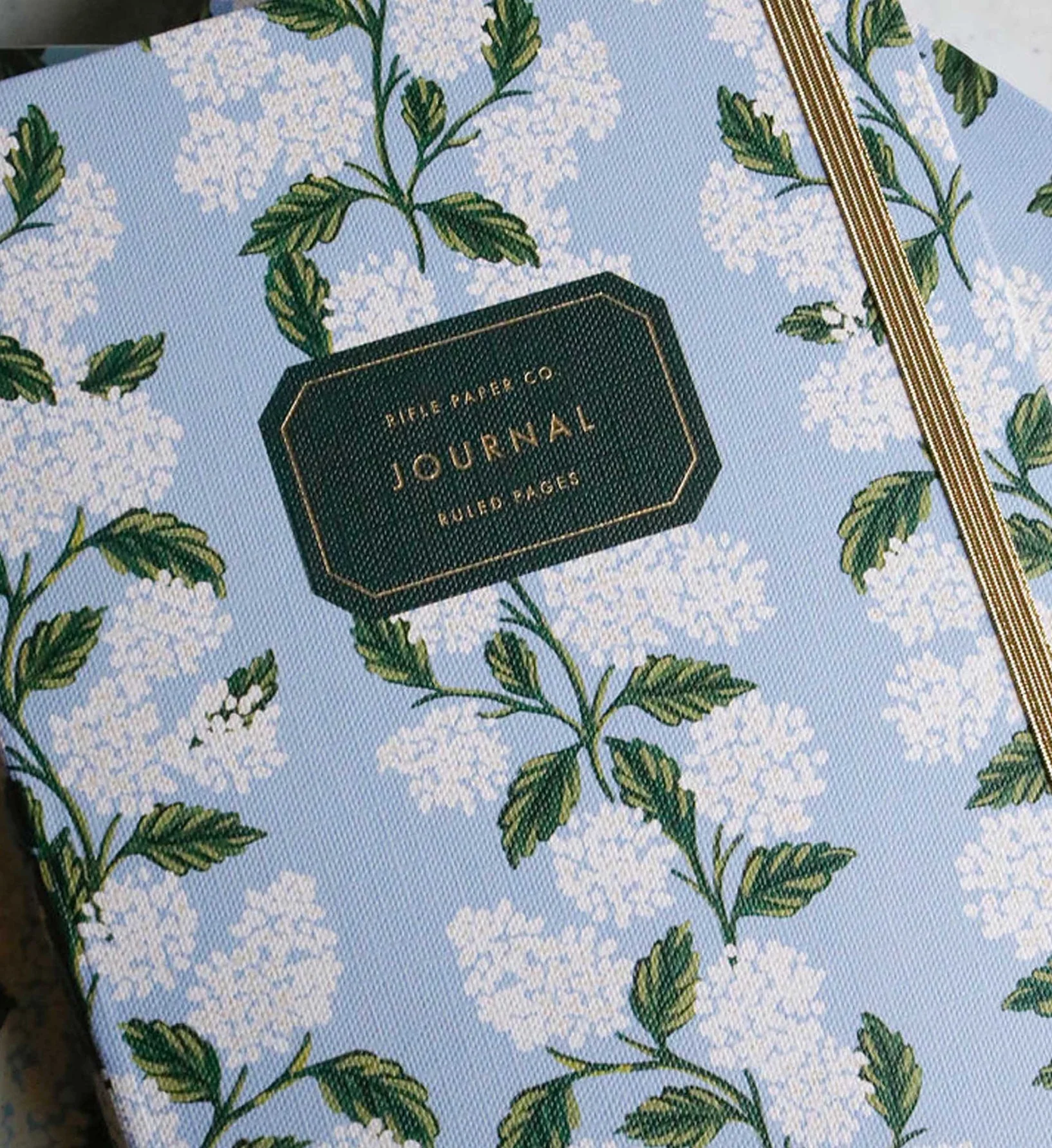 Journal with Pen - Hydrangea - Image 2