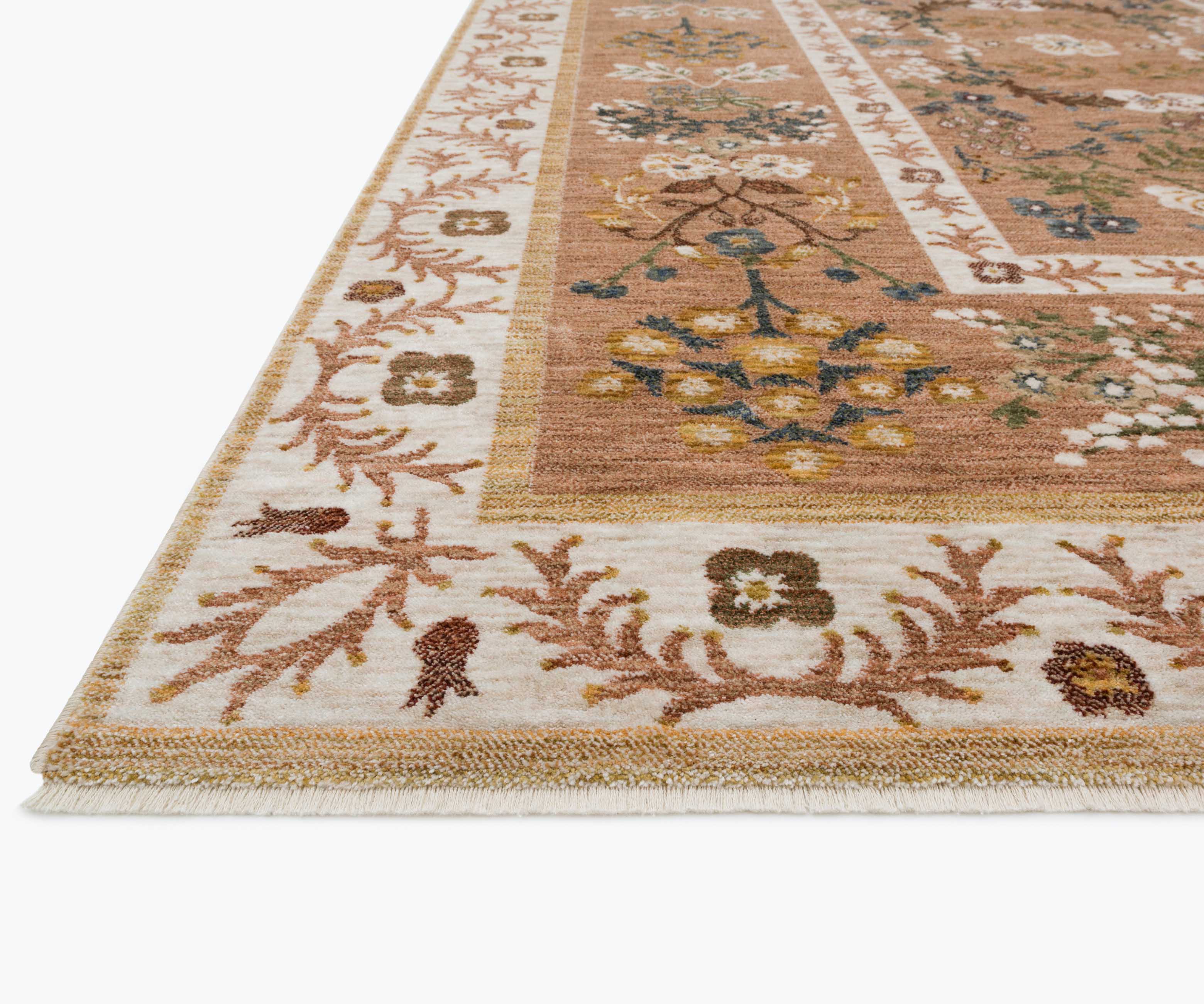 Kismet Arabesque Power Loomed Rug - Camel - Image 5