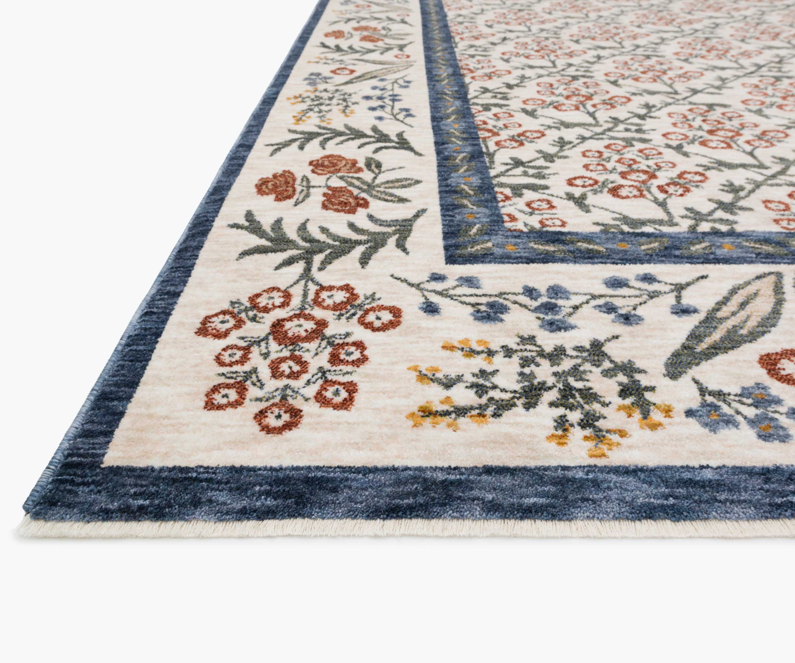 Kismet Suzani Garden Power-Loomed Rug - Cream - Image 3