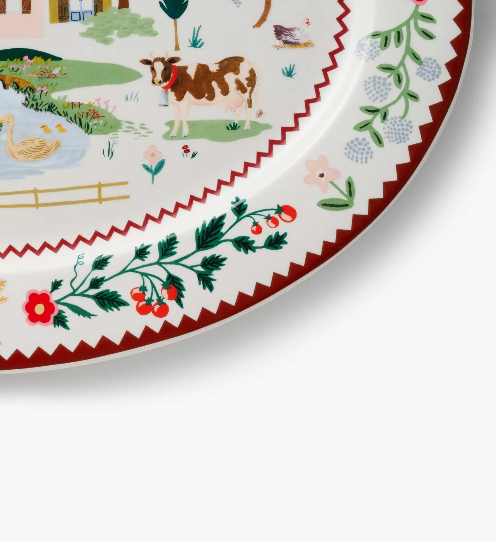 Large Porcelain Serving Platter - Home Sweet Home - Image 4