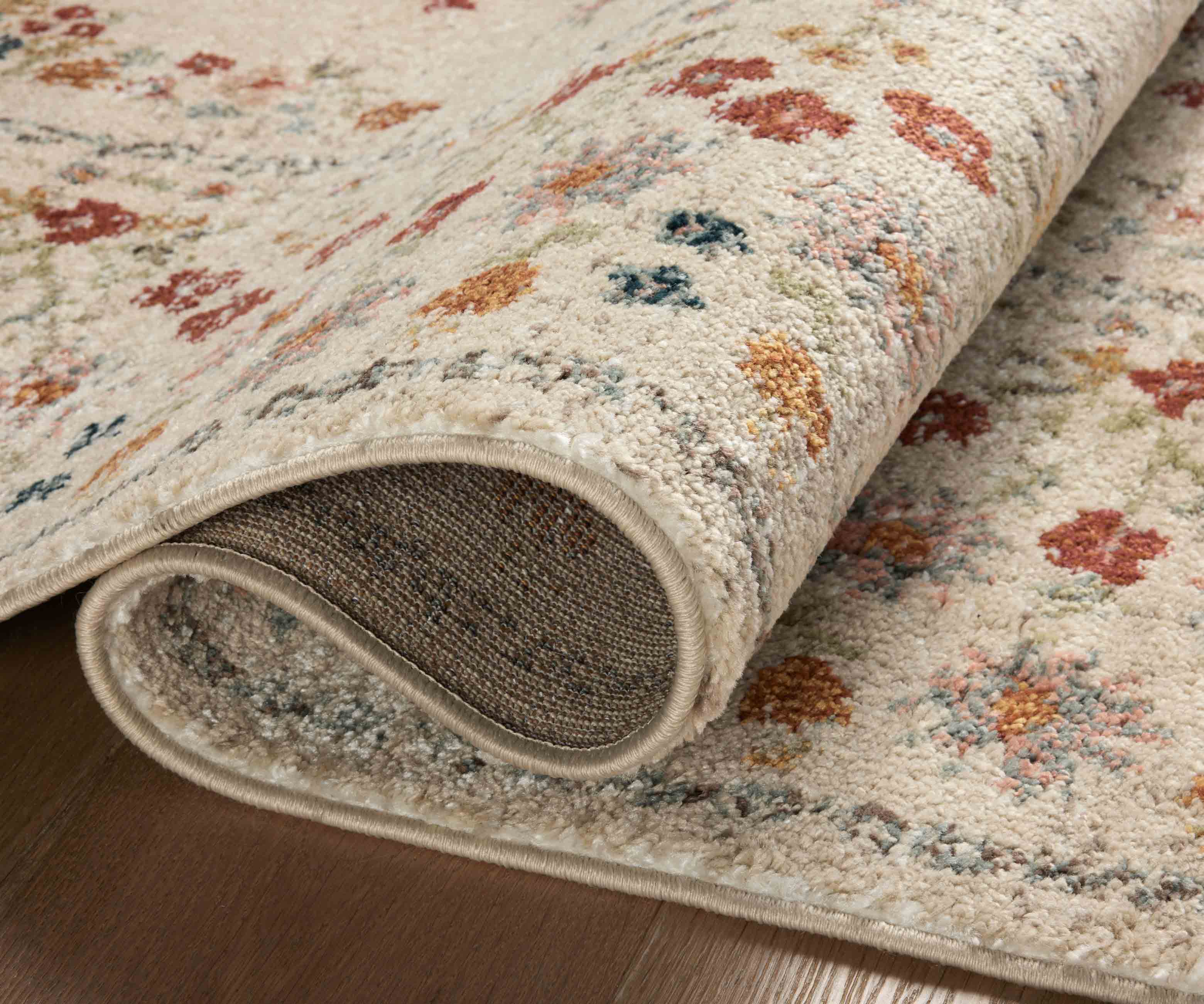 Laurel Eleanor Power Loomed Rug - Linen - Image 3