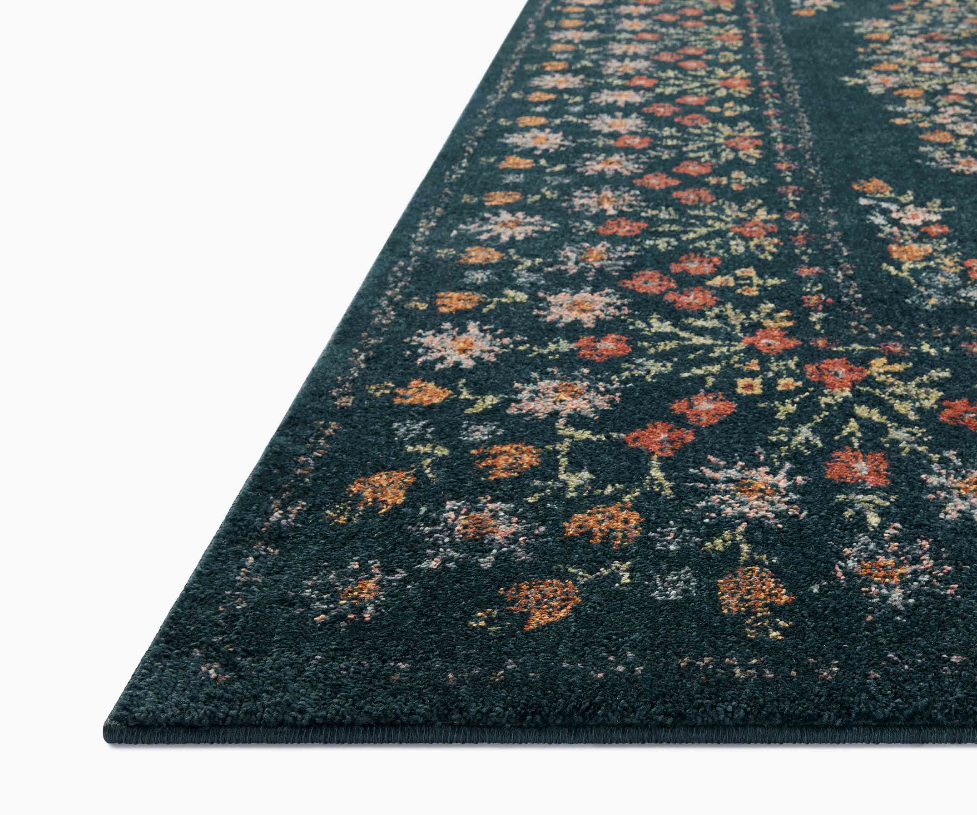 Laurel Eleanor Power Loomed Rug - Navy - Image 5