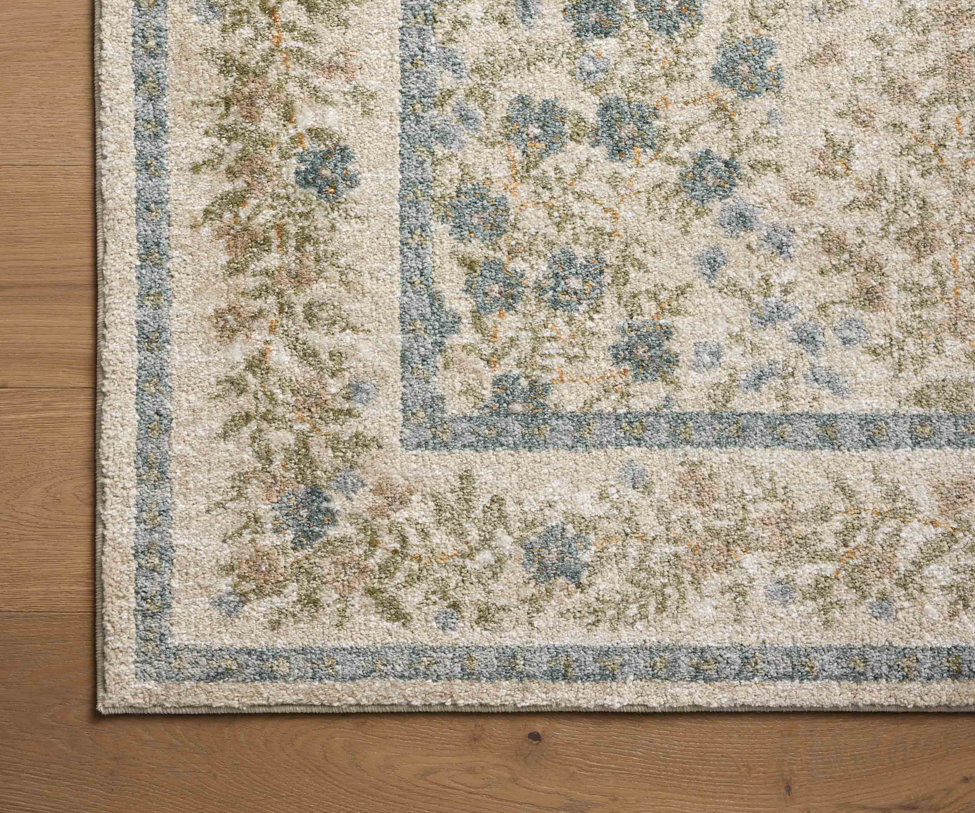Laurel Wildwood Garden Power Loomed Rug - Cream - Image 5