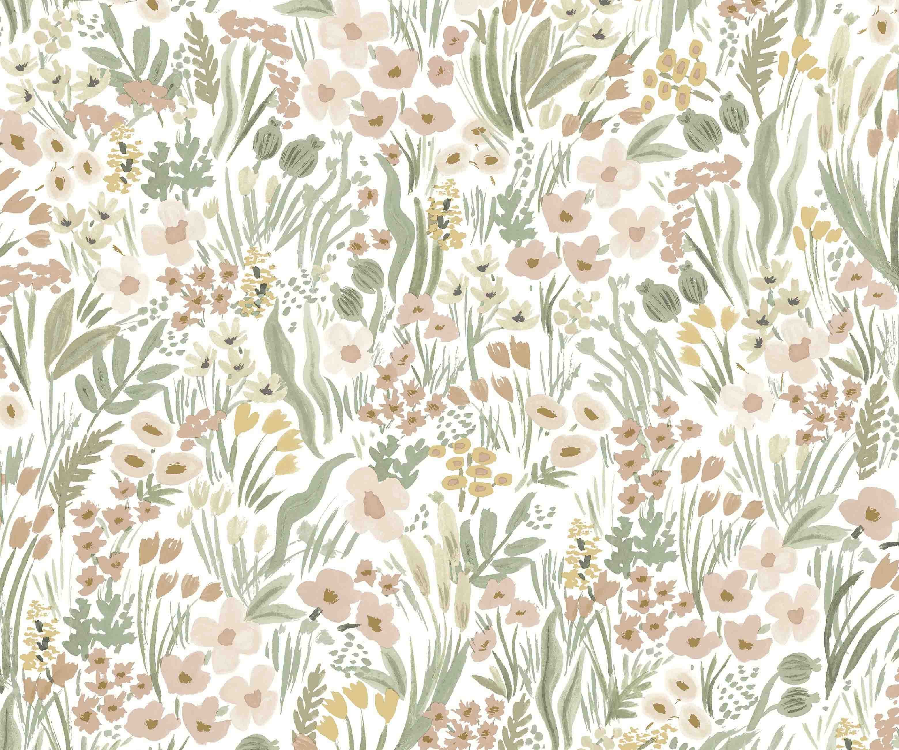 Lea Peel & Stick Wallpaper - Blush - Image 3