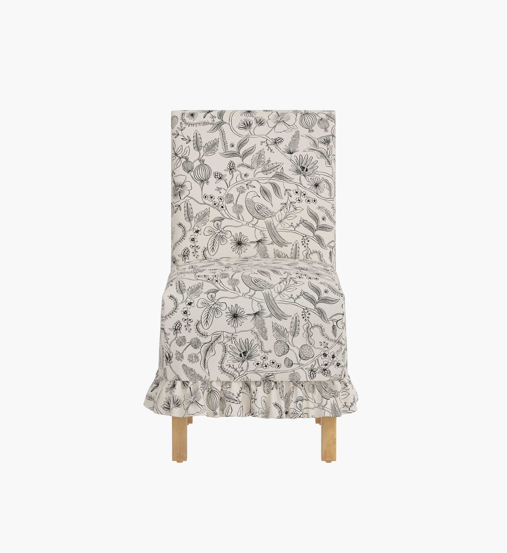 Louise Slipcover Dining Chair - Aviary - Image 2