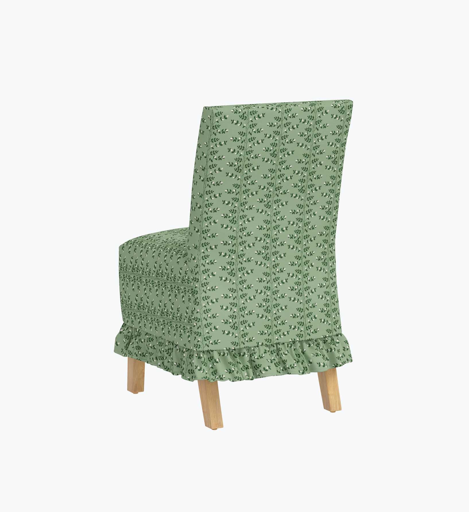 Louise Slipcover Dining Chair - Climbing Vines - Image 4