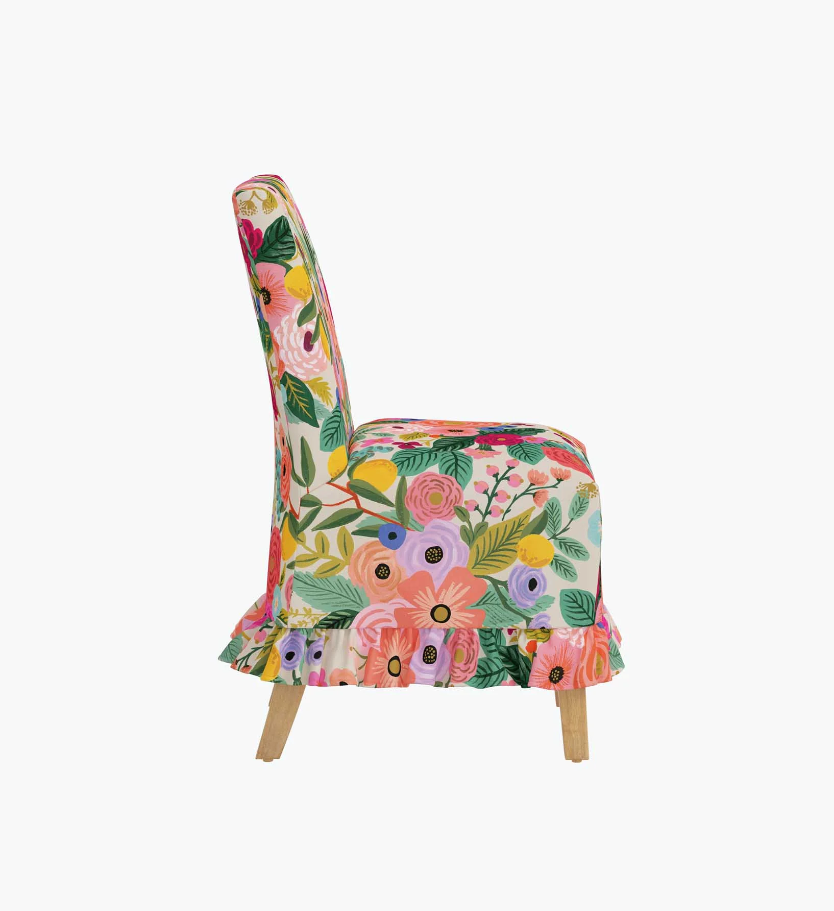 Louise Slipcover Dining Chair - Garden Party - Image 3