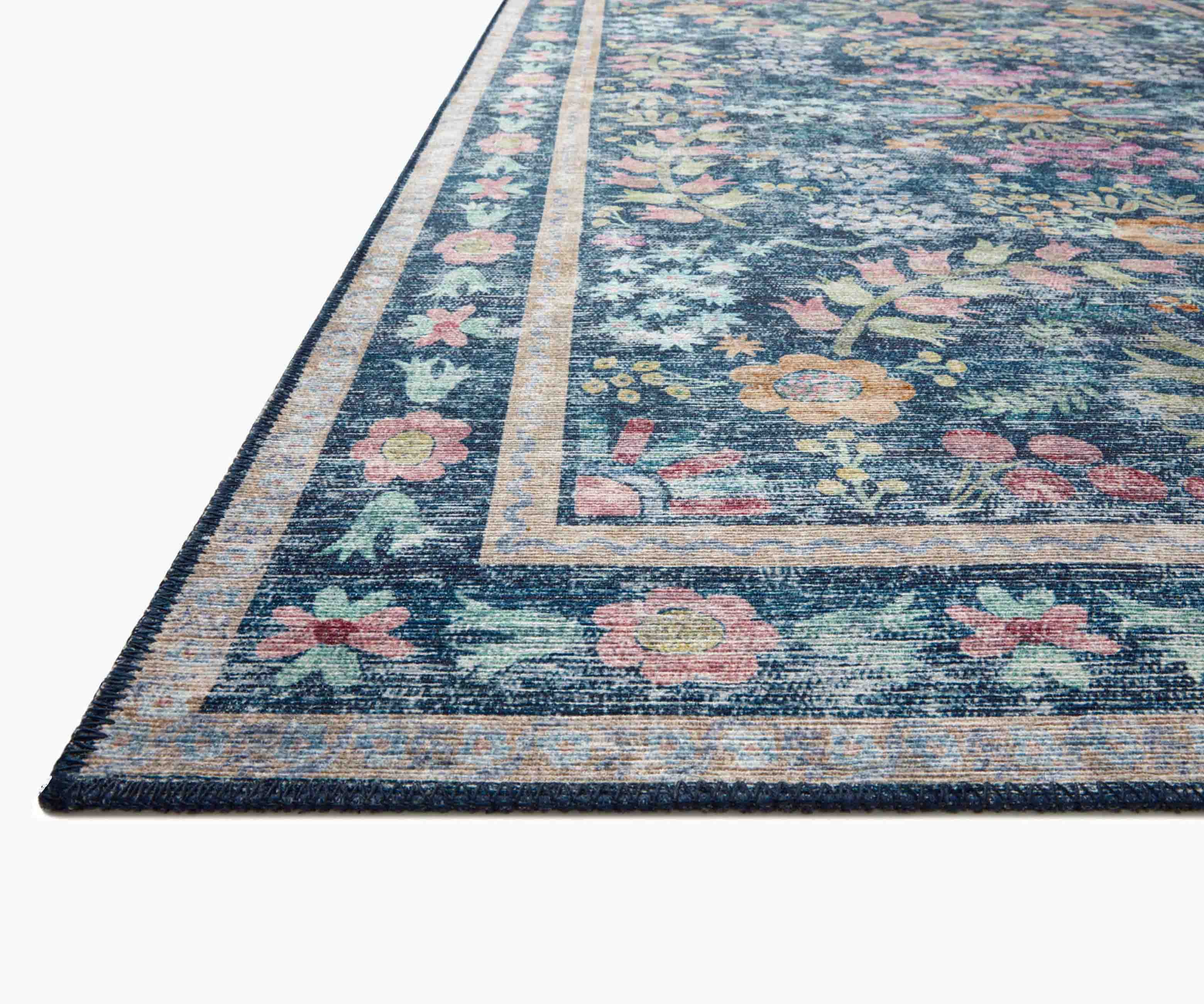 Maison Frances Power Loomed Rug - Blue Multi - Image 5