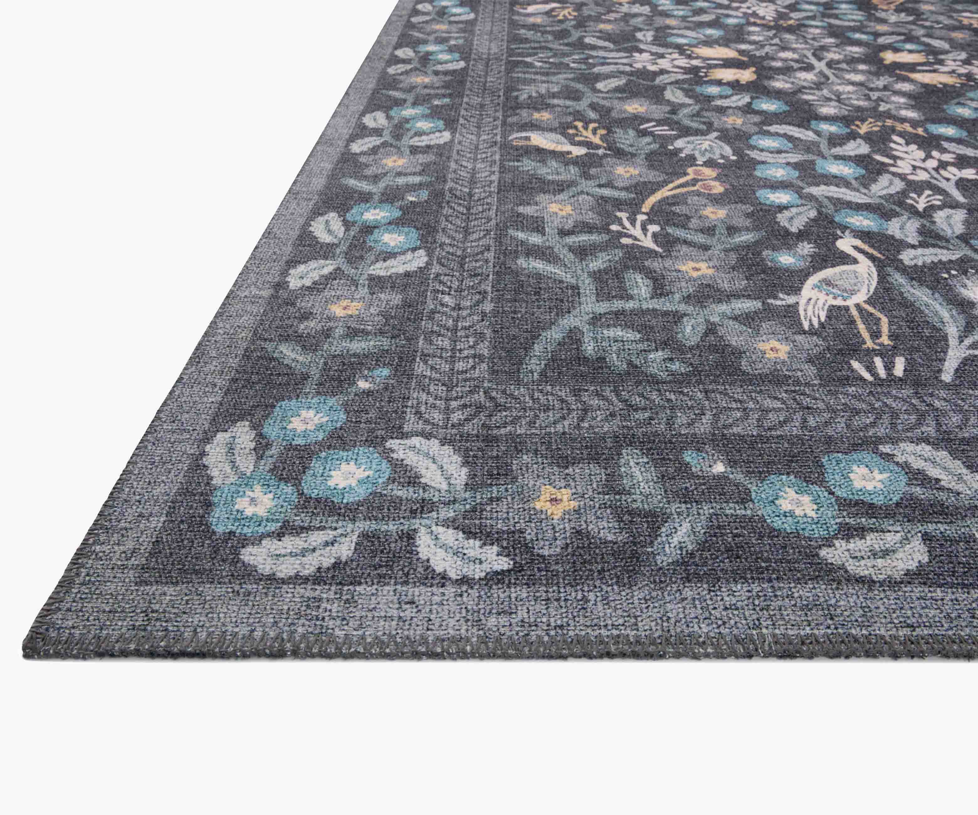 Maison Nightingale Power Loomed Rug - Black - Image 4