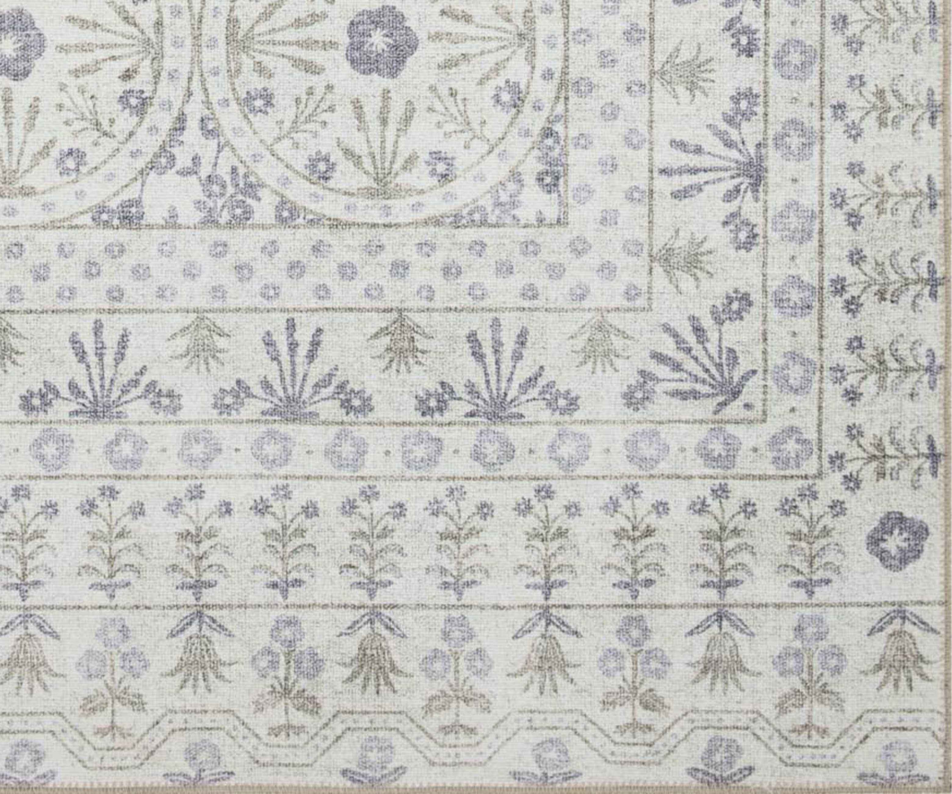 Maison Rosette Power Loomed Rug - Ivory - Image 4