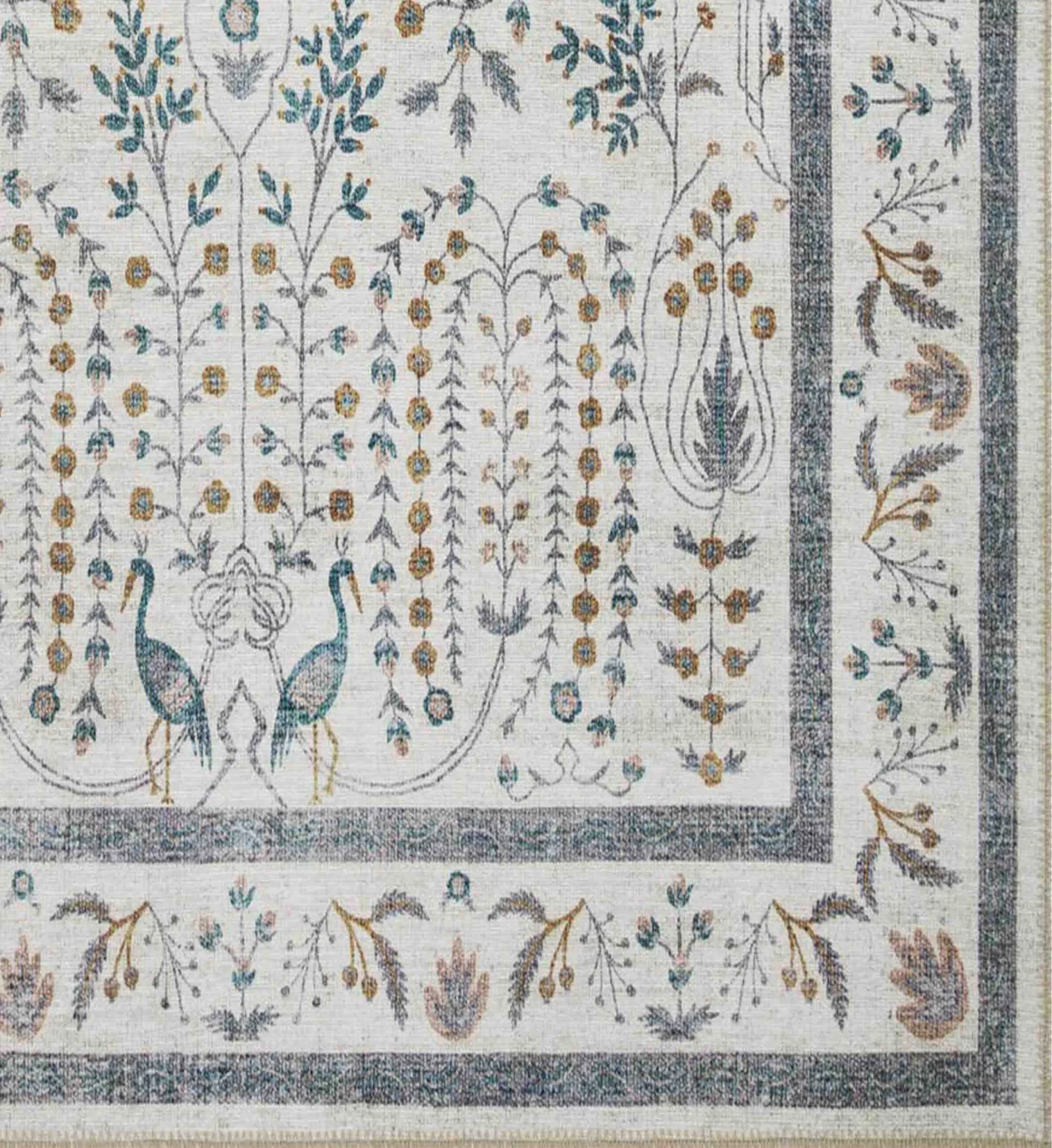 Maison Wisteria Power Loomed Rug - Cream - Image 2
