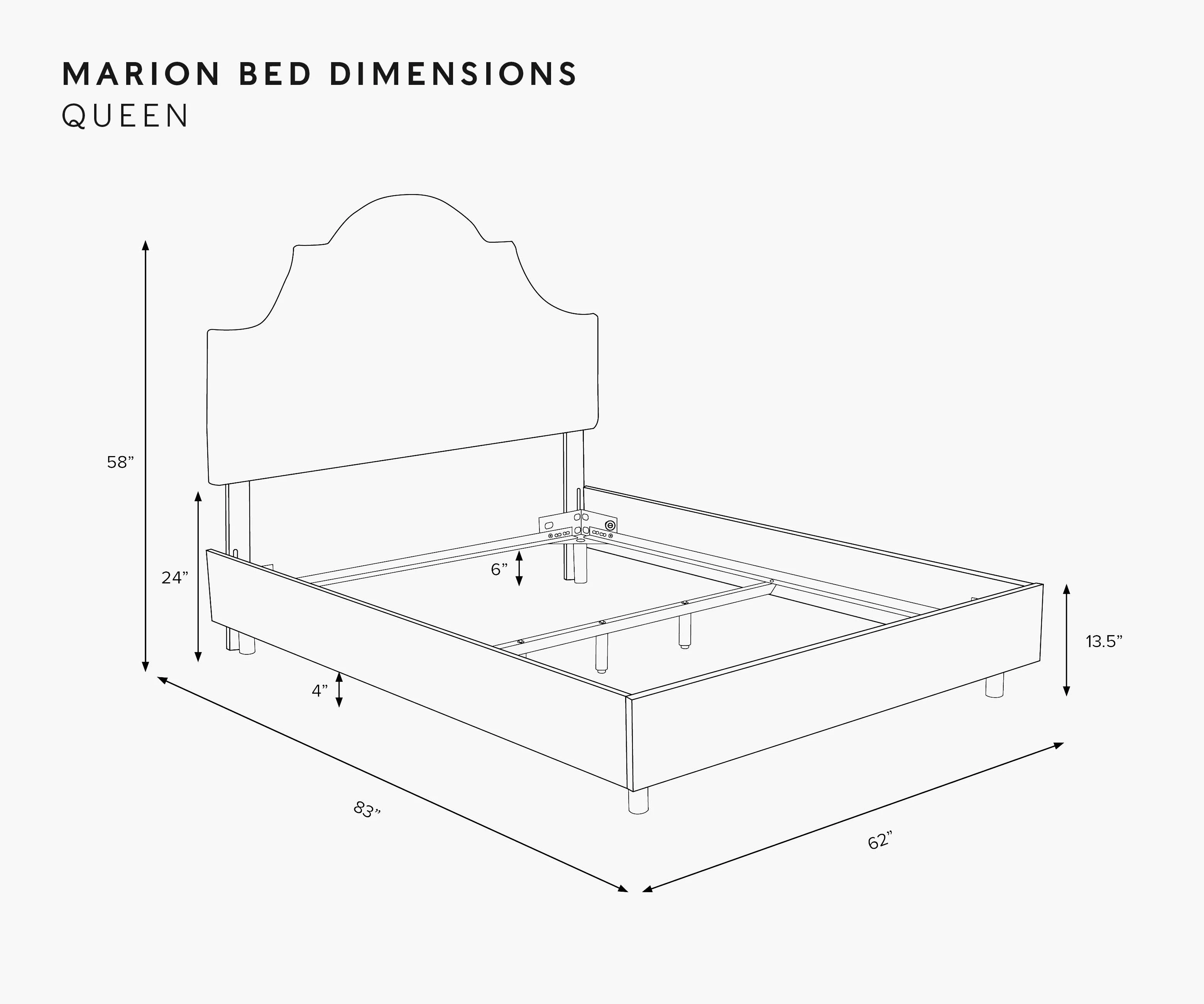 Marion Bed - Peacock - Image 8