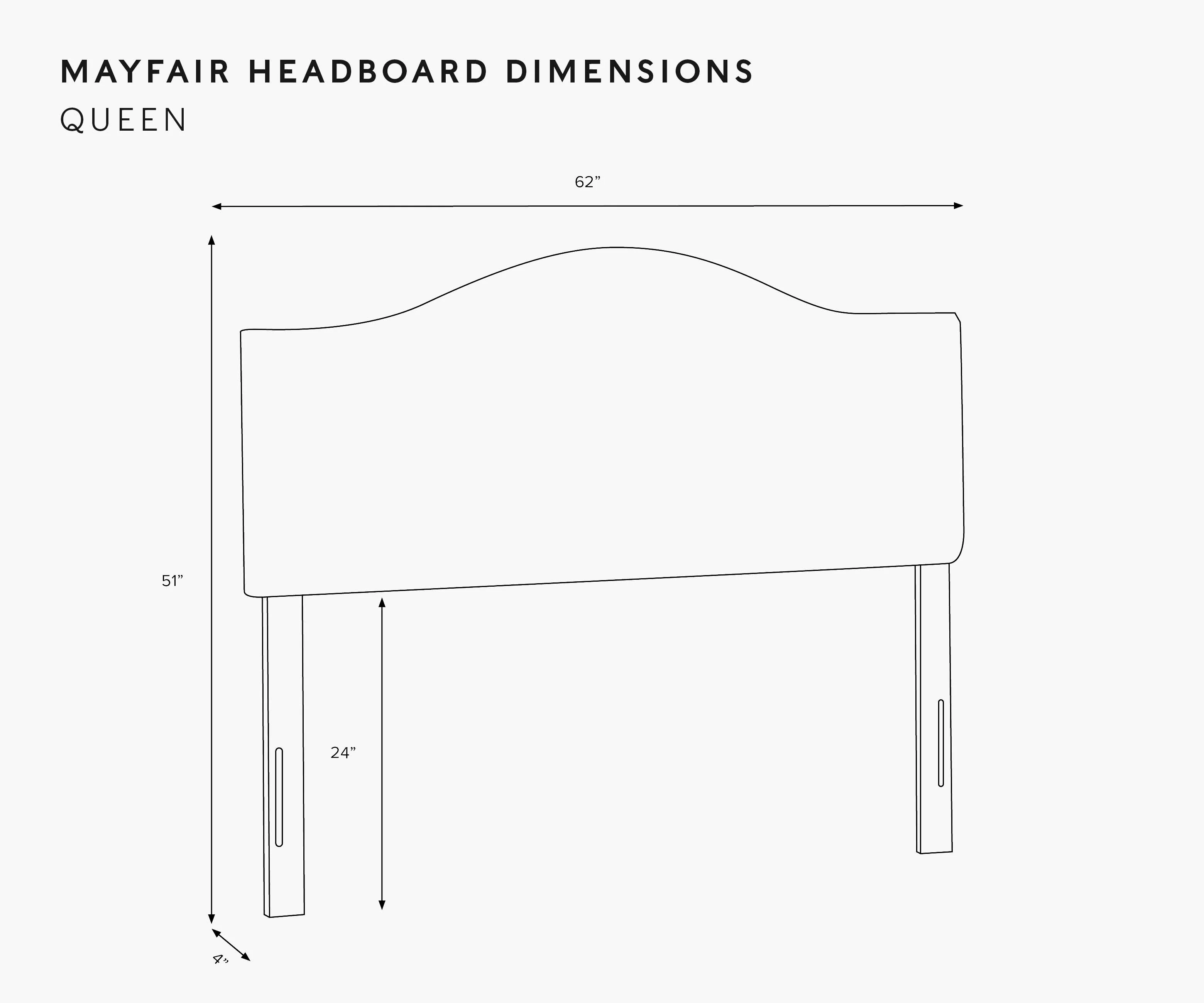 Mayfair Headboard - Garden Party Blue - Image 8