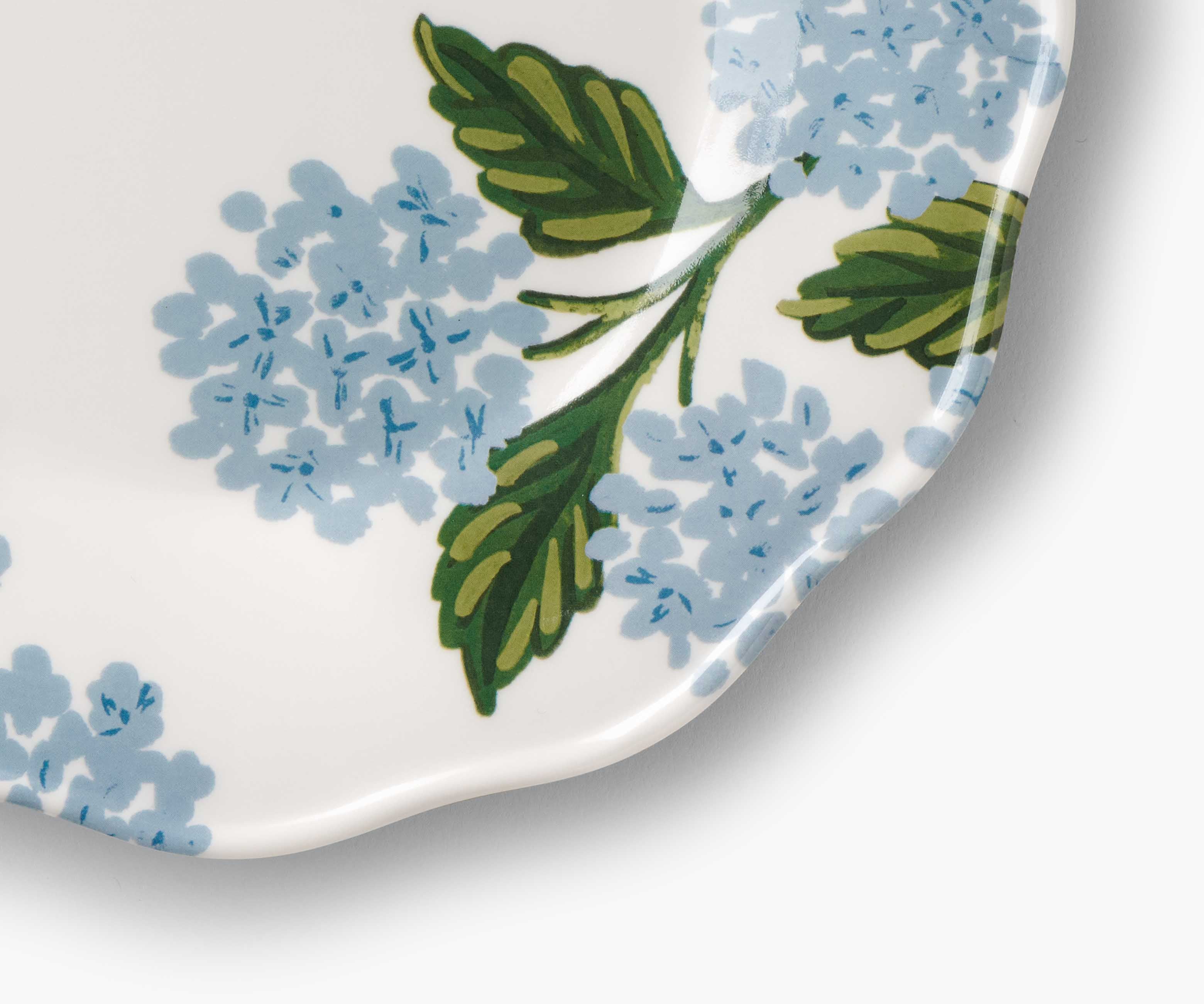 Melamine Assorted Dessert Plates - Hydrangea - Image 5